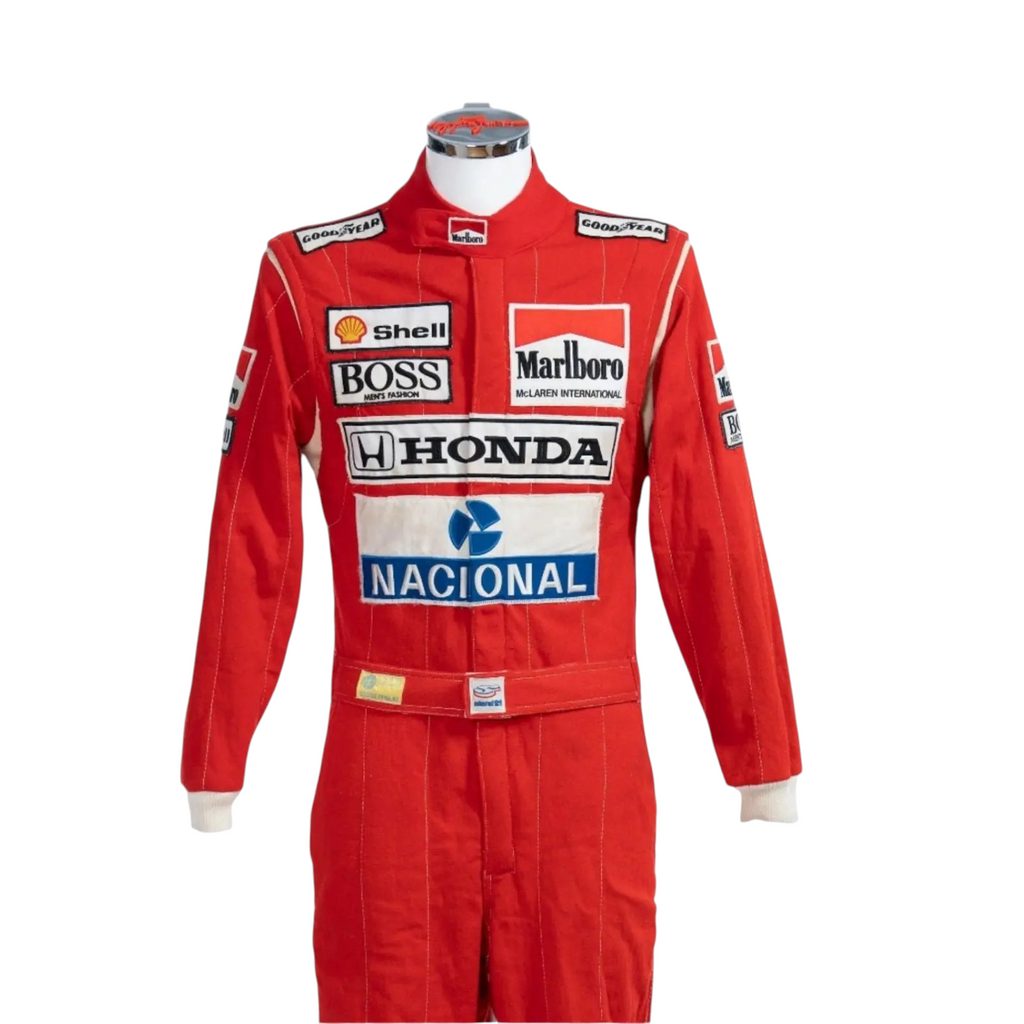1988 Stand21 Racing Suit Ayrton Senna