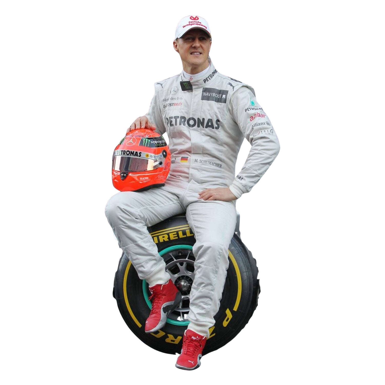 2012 Michael Schumacher Mercedes F1 Racing Suit