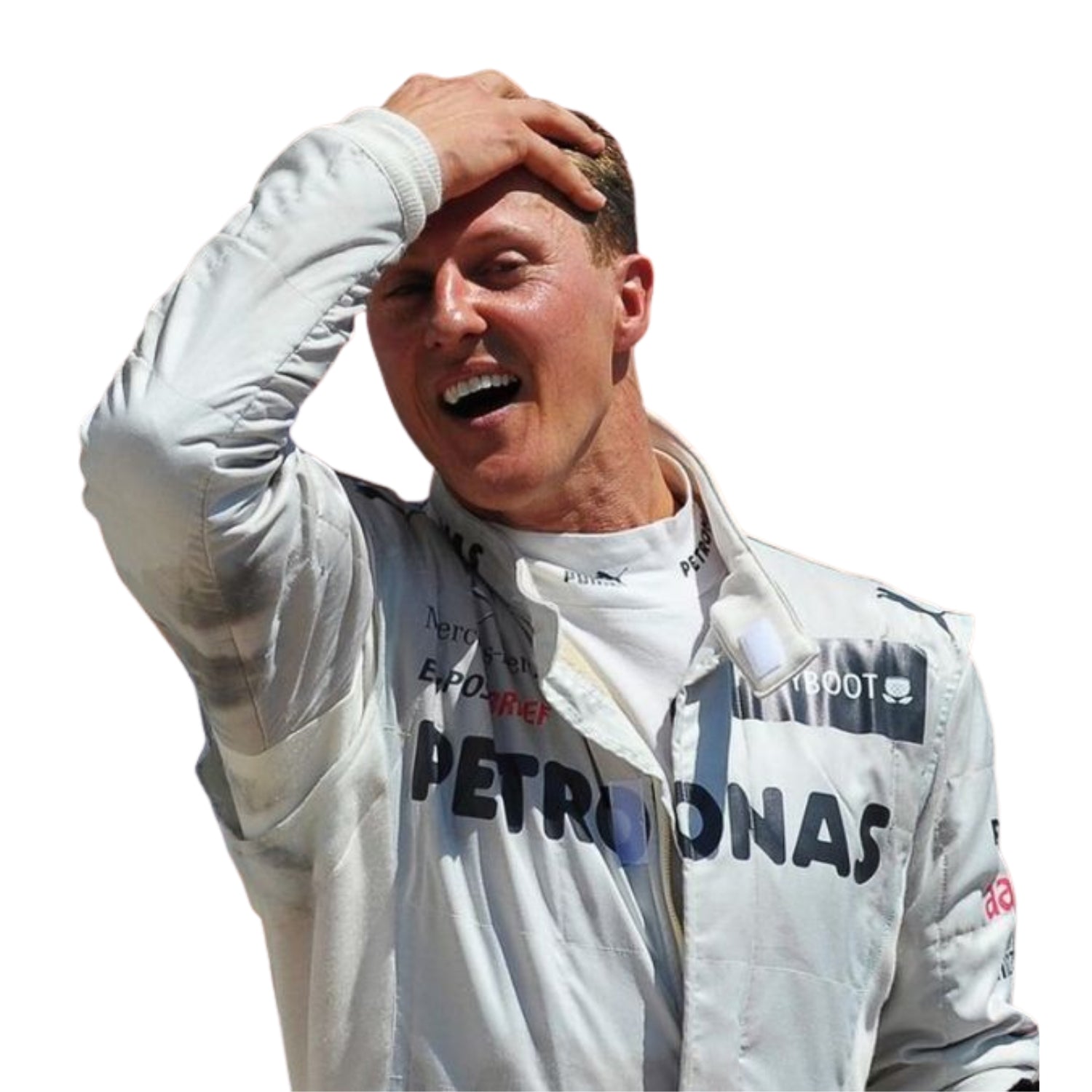 2012 Michael Schumacher Mercedes F1 Racing Suit