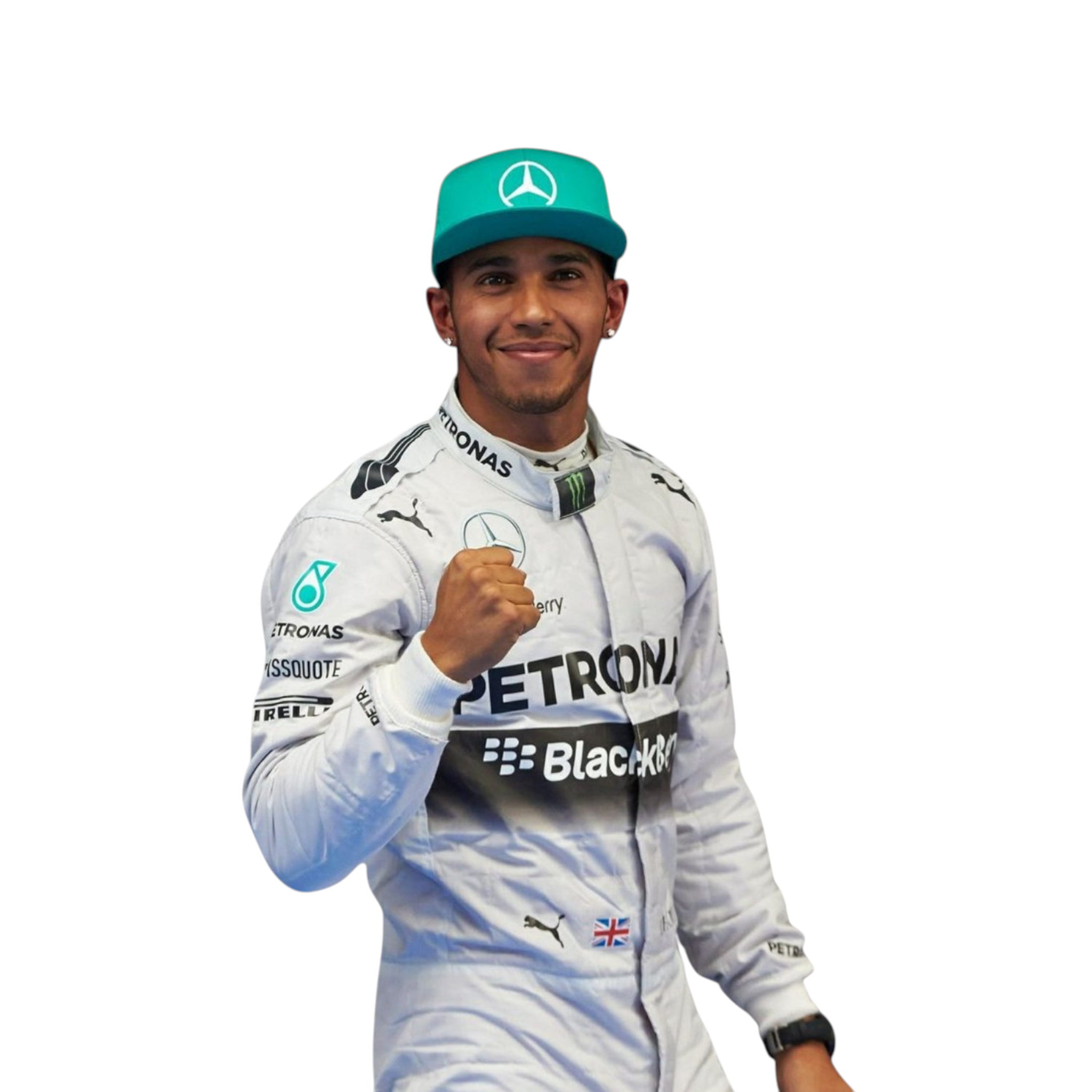 2014 Lewis Hamilton F1 Racing Suit