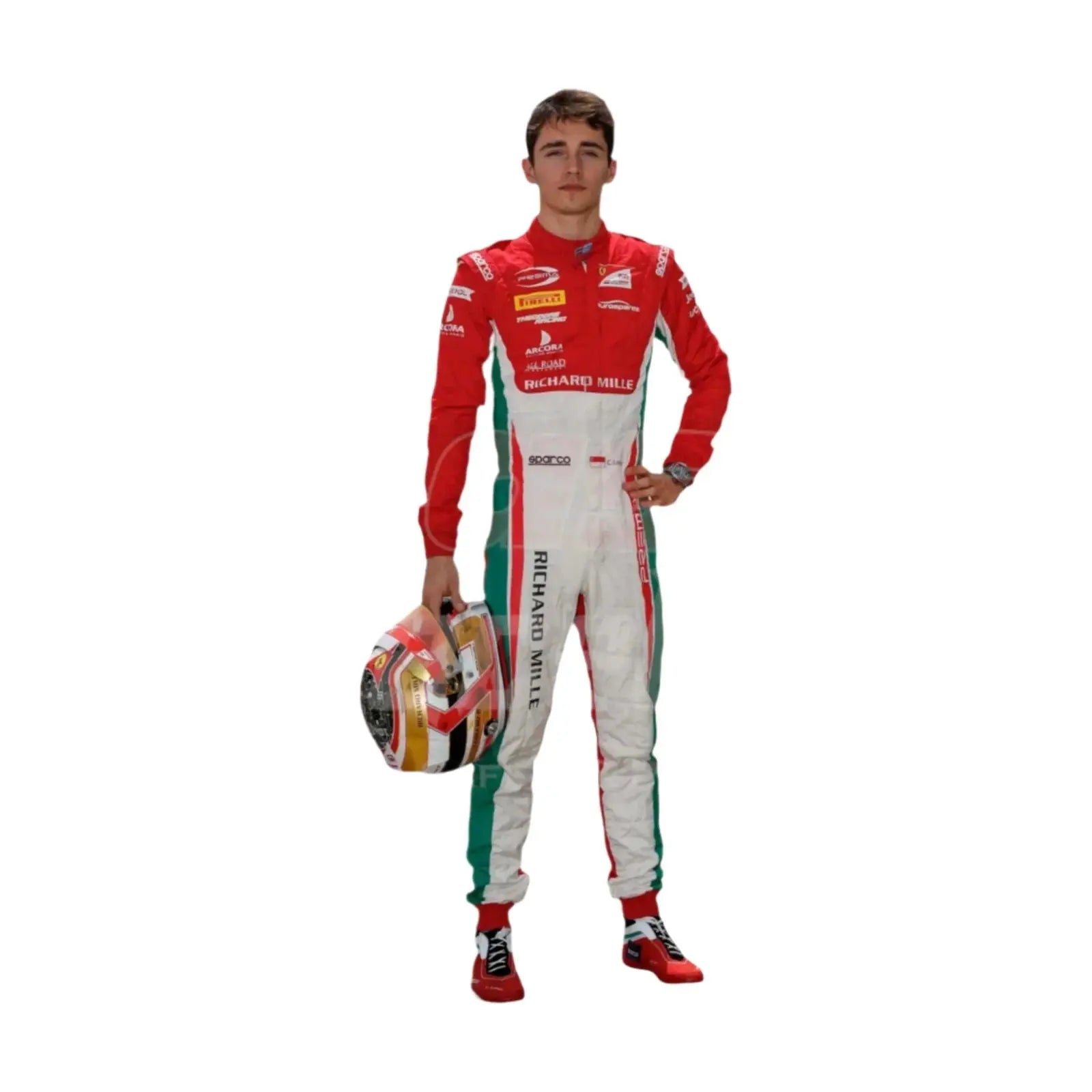 2017 Charles Leclerc Formula 2 Race Suit Replica – Prema Powerteam