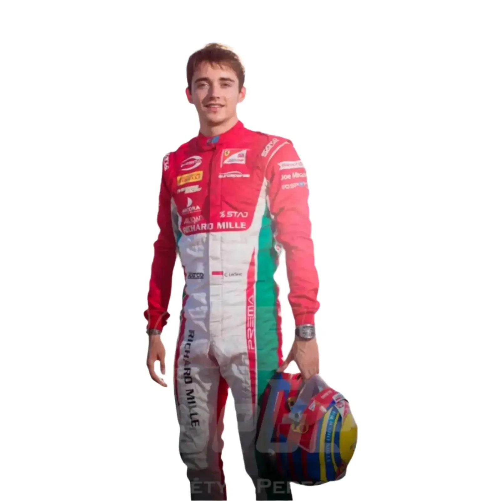 2017 Charles Leclerc Formula 2 Race Suit Replica – Prema Powerteam