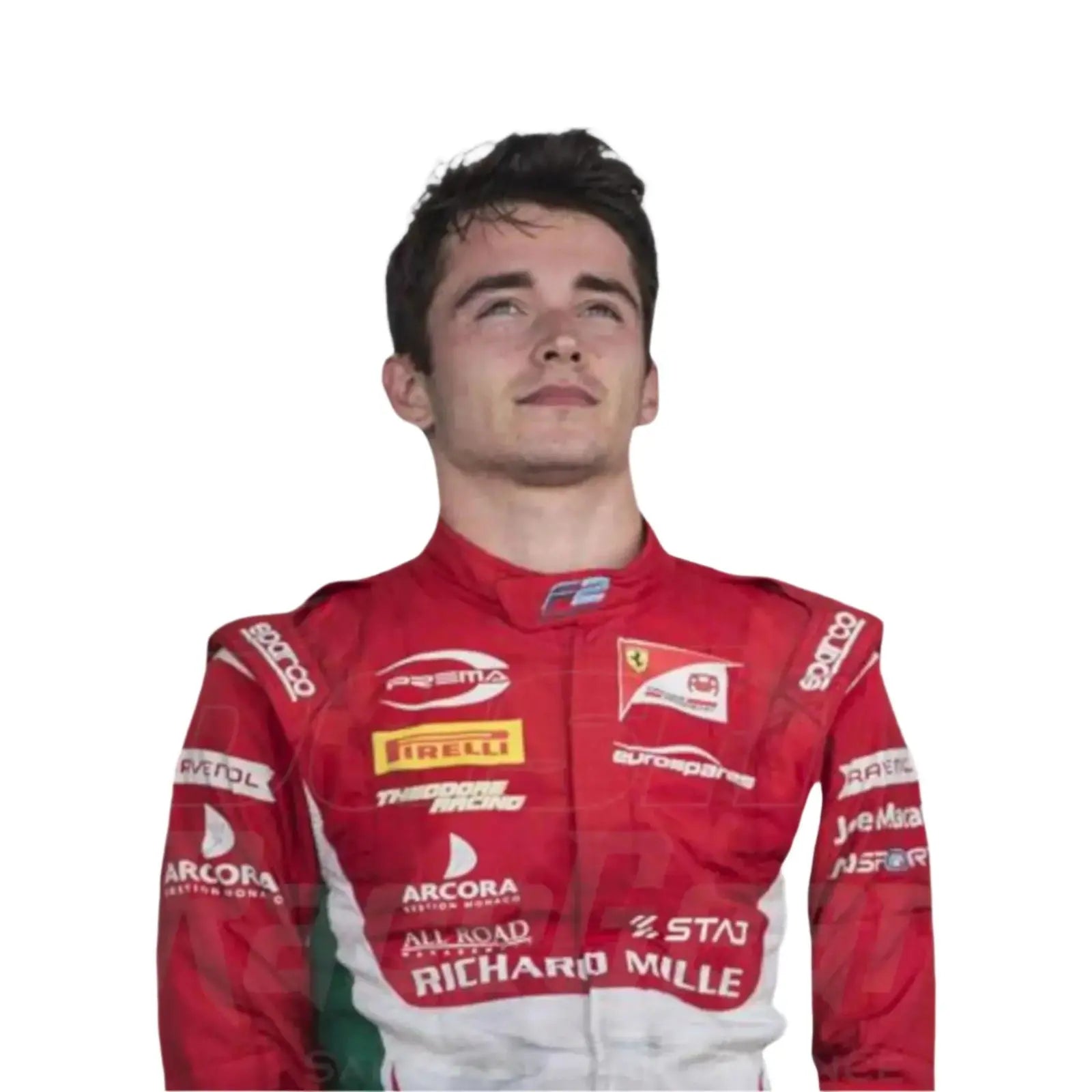2017 Charles Leclerc Formula 2 Race Suit Replica – Prema Powerteam
