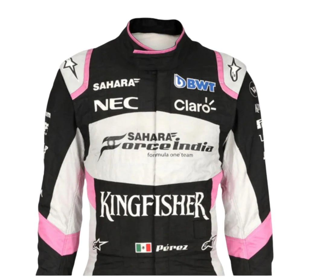Combinaison de course 2017 Sergio Pérez Sahara Force India F1 Team