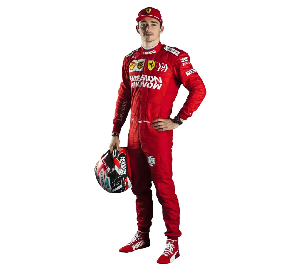 2019 Charles Leclerc Scuderia Ferrari Replica F1 Race Suit