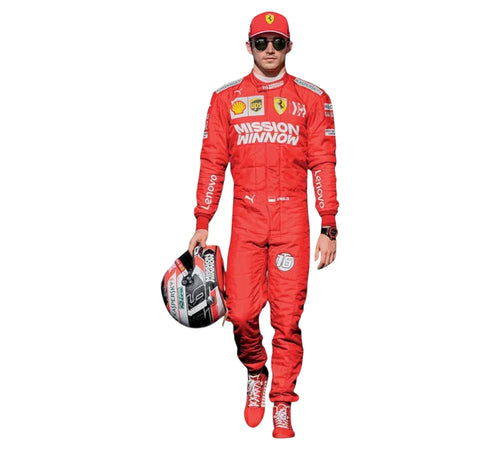 2019 Charles Leclerc Scuderia Ferrari Replica F1 Race Suit