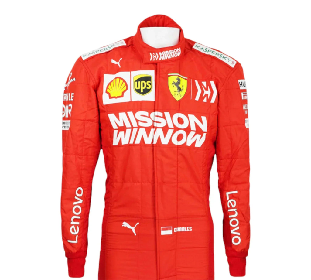 2019 Charles Leclerc Scuderia Ferrari Replica F1 Race Suit