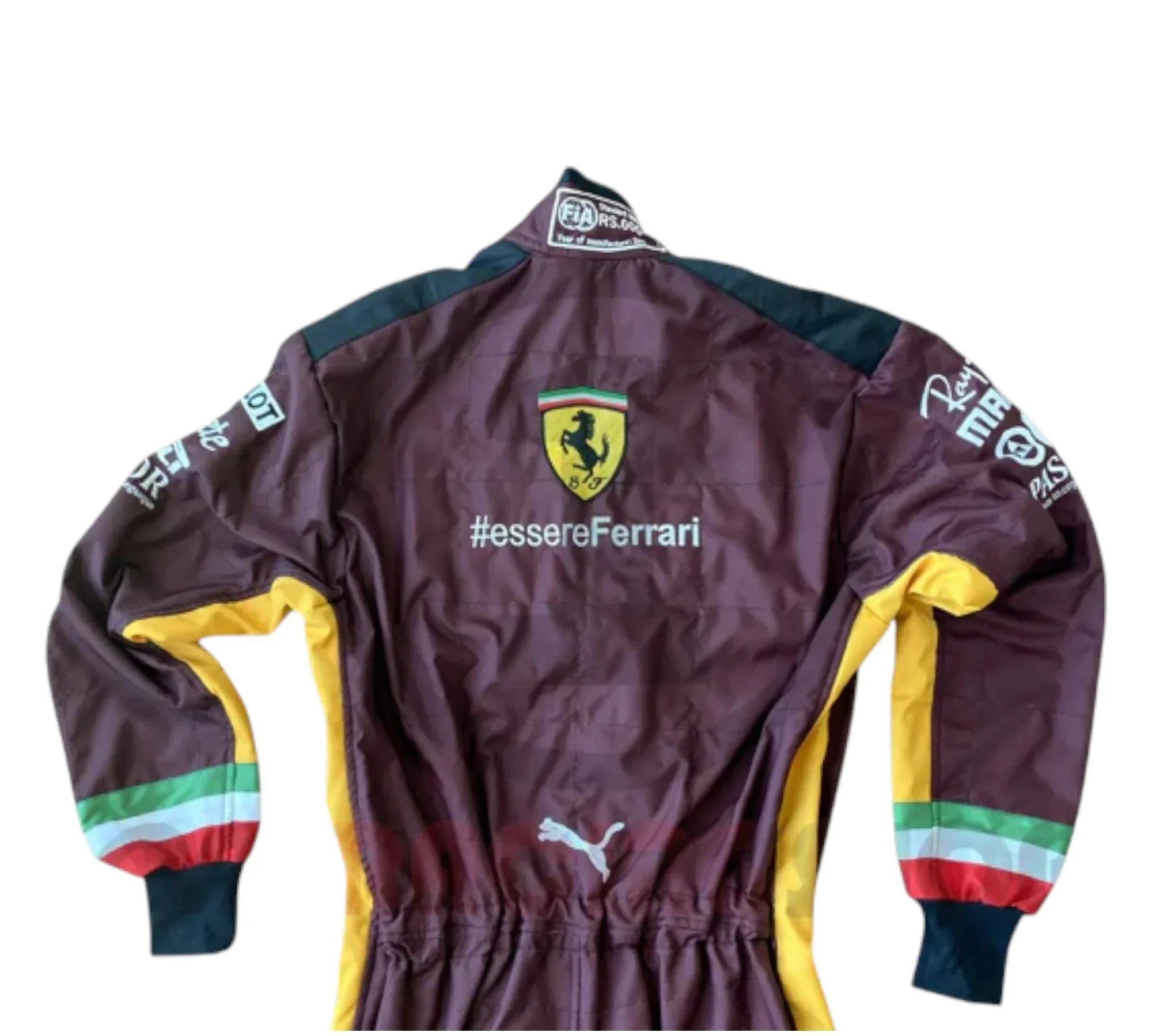2020 Charles Leclerc Team Ferrari 1000 GP F1 Embroidery Race Suit