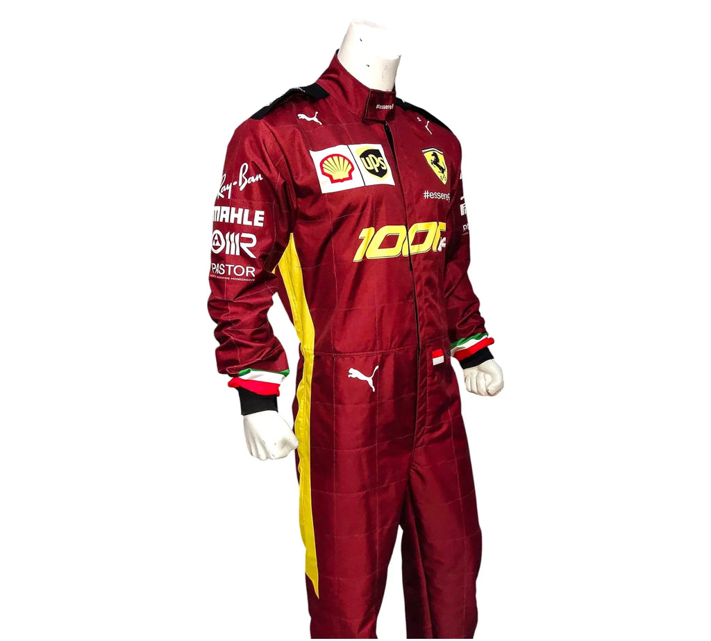 2020 Charles Leclerc Team Ferrari 1000 GP F1 Racing Suit