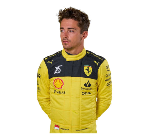 2022 Charles Leclerc Ferrari's 75th Anniversary F1 Race Suit