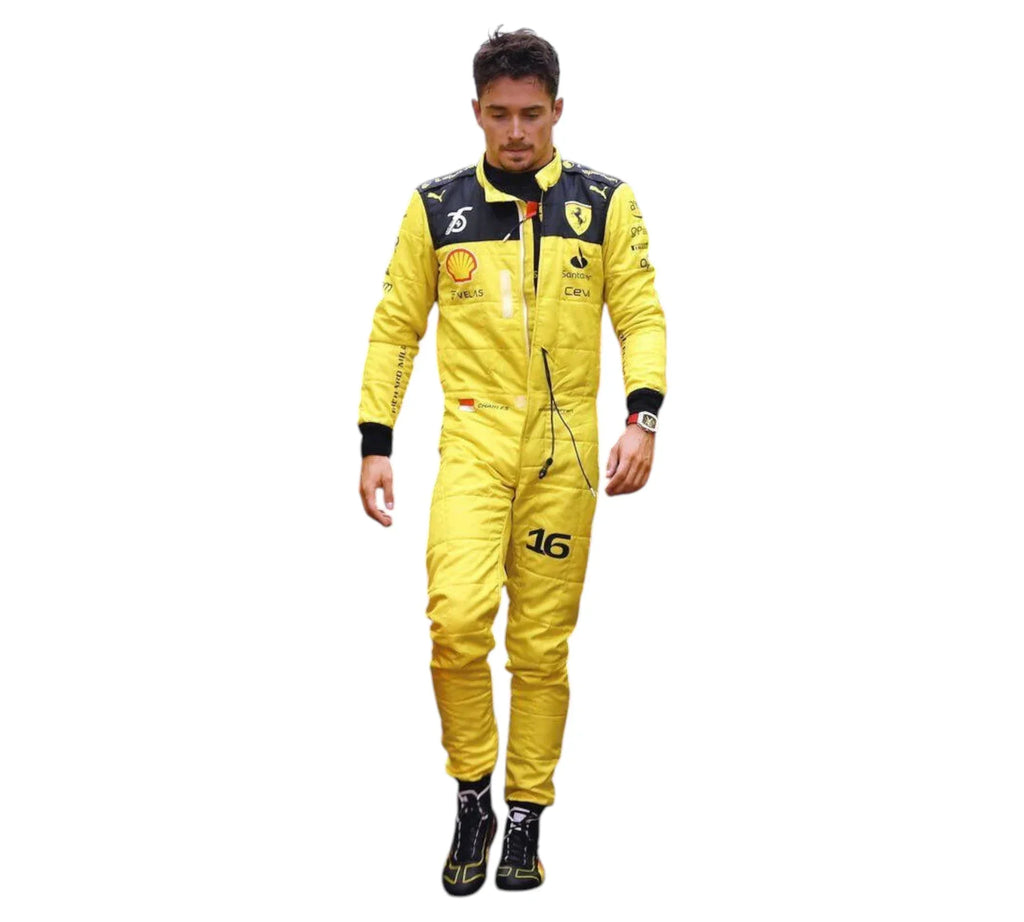 2022 Charles Leclerc Ferrari's 75th Anniversary F1 Race Suit