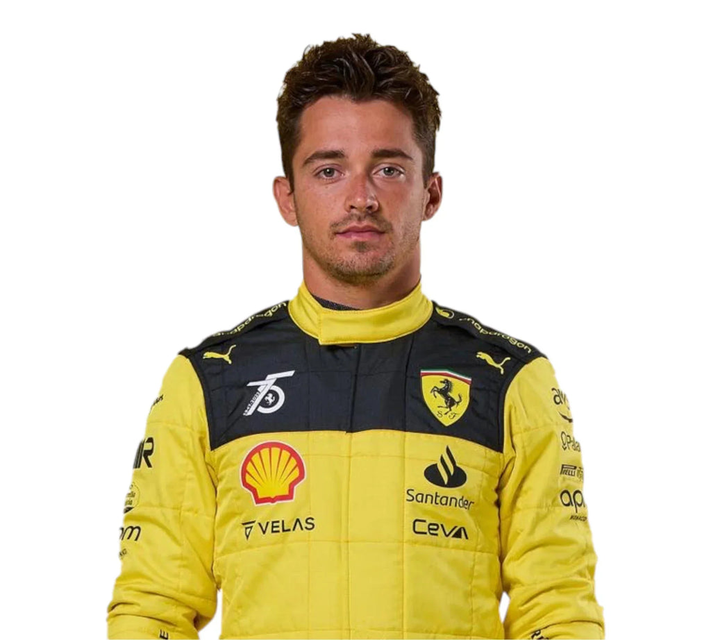 2022 Charles Leclerc Ferrari's 75th Anniversary F1 Race Suit