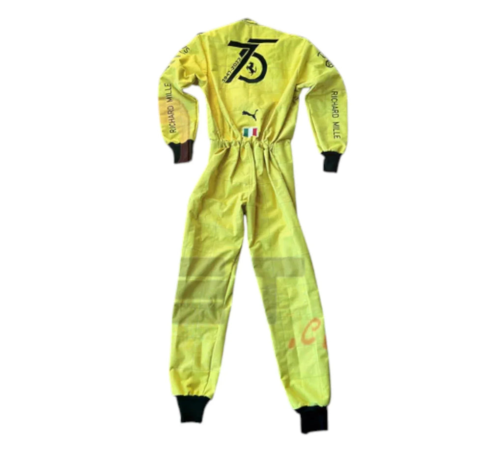 2022 Charles Leclerc MONZA GP Team Ferrari F1 Embroidered Racing Suit