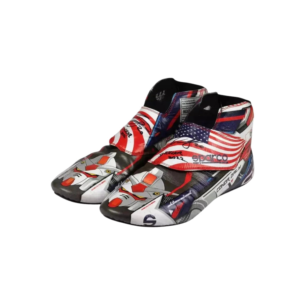 2022 Conor Daly  IndyCar Racing Shoes
