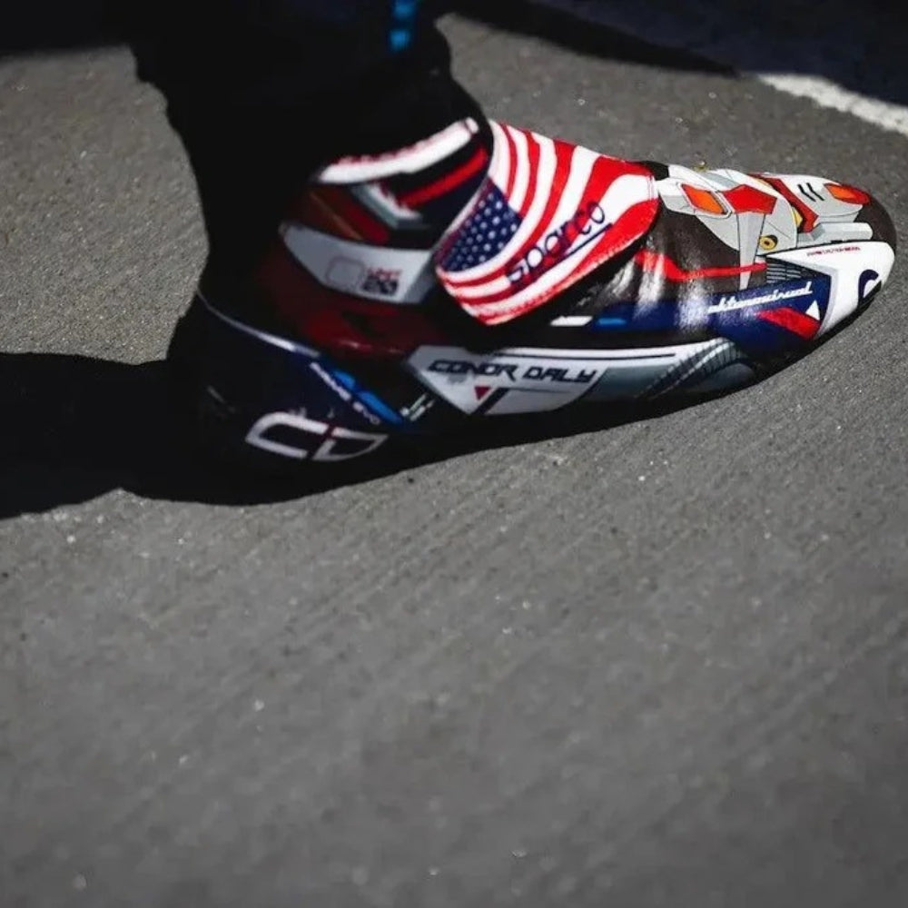 2022 Conor Daly  IndyCar Racing Shoes
