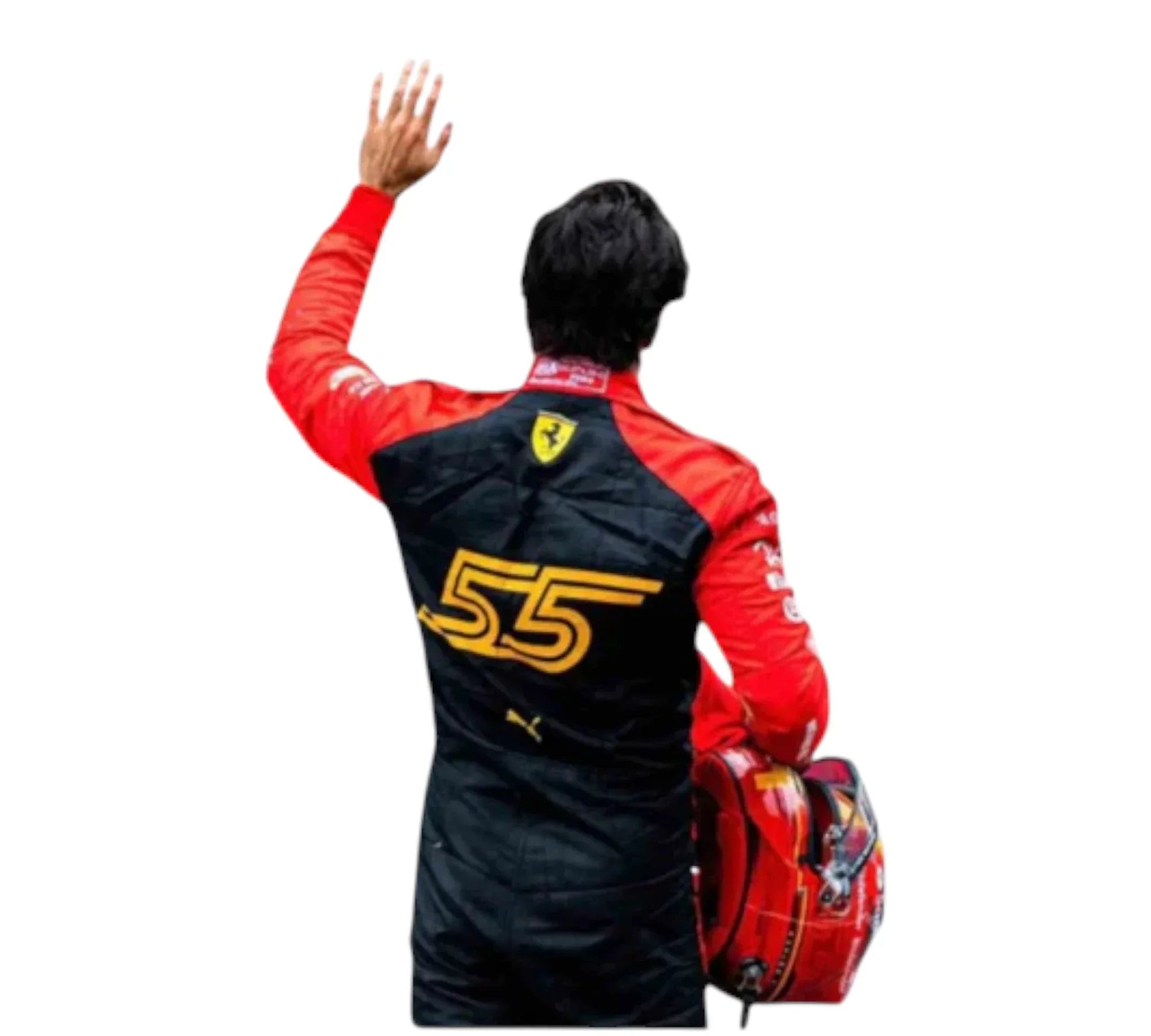 2023 Carlos Sainz Spain Grand Prix Scuderia Ferrari F1 Race Suit
