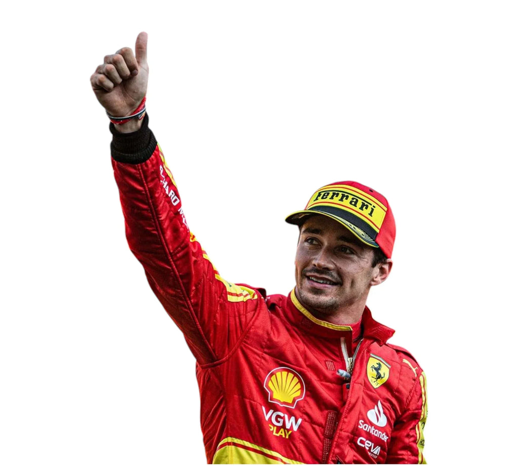 2023 Charles Leclerc Monza Team Ferrari F1 Race Suit
