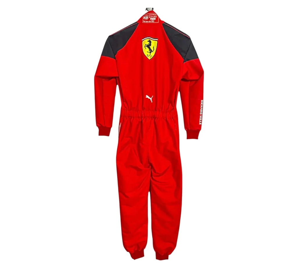 2023 New Charles Leclerc Team Ferrari F1 Race Suit