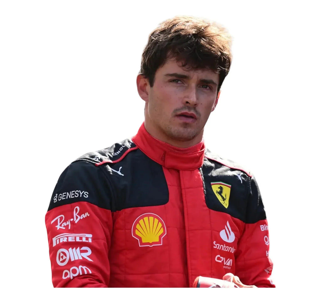 2023 New Charles Leclerc Team Ferrari F1 Race Suit