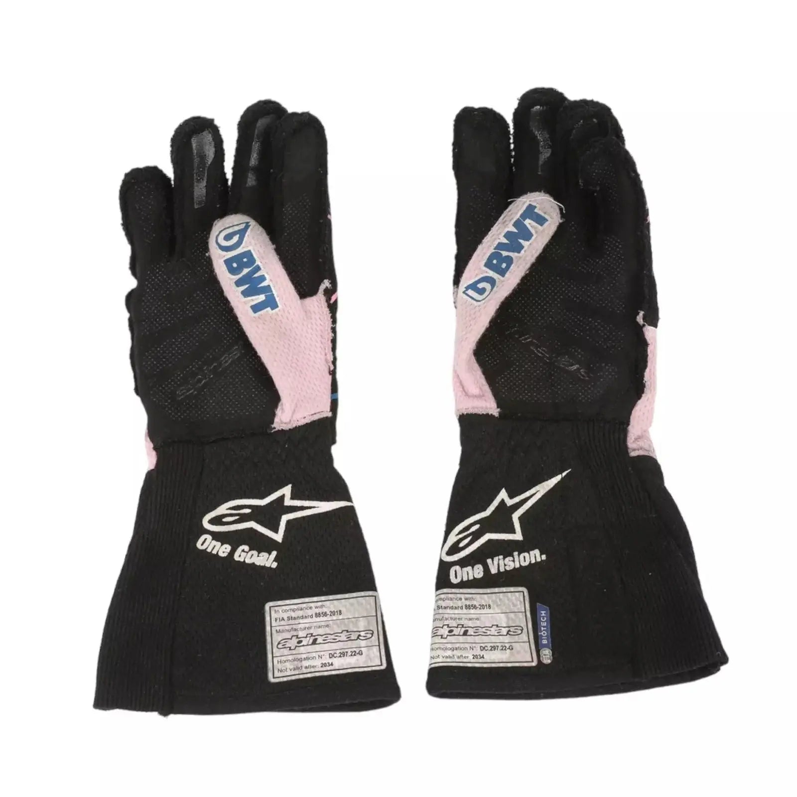 2023 Pierre Gasly Race Gloves Miami GP