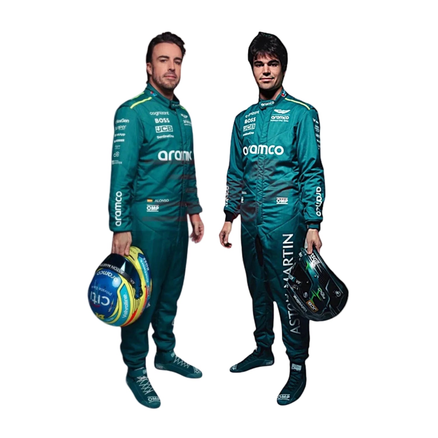 2024-F1 Racing Costume Worn by Fernando Alonso & Lance Stroll