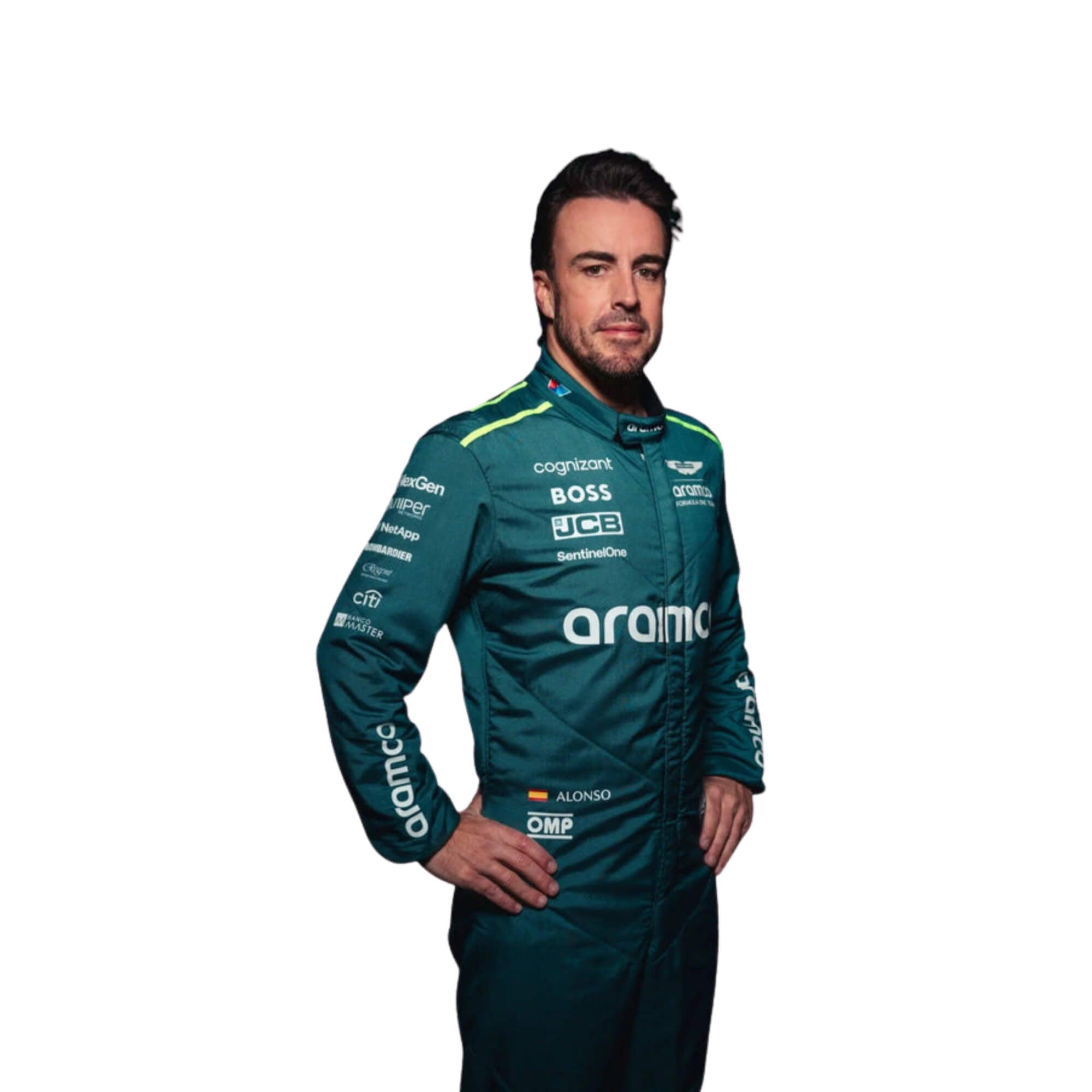 2024-F1 Racing Costume Worn by Fernando Alonso & Lance Stroll