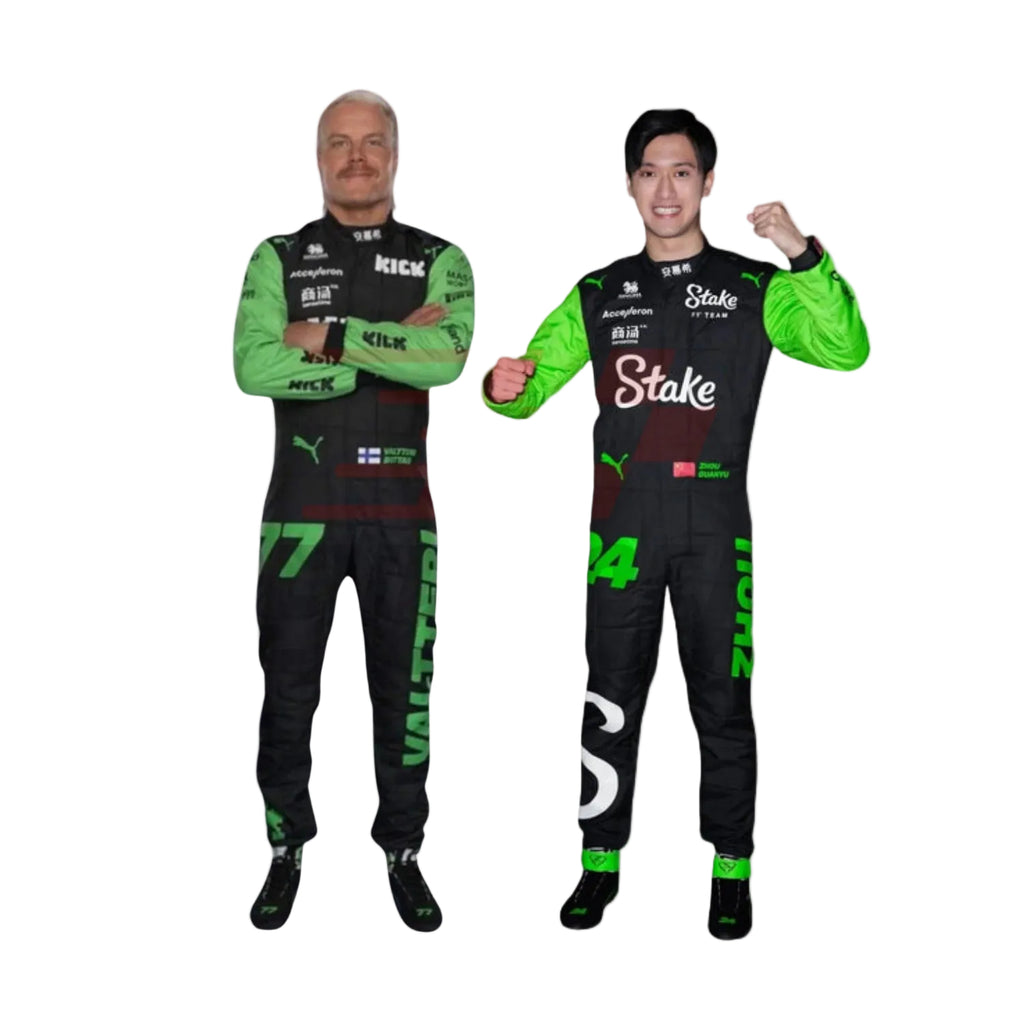 2024-F1 Racing Costume Worn by Guanyu Zhou & Valtteri Bottas 