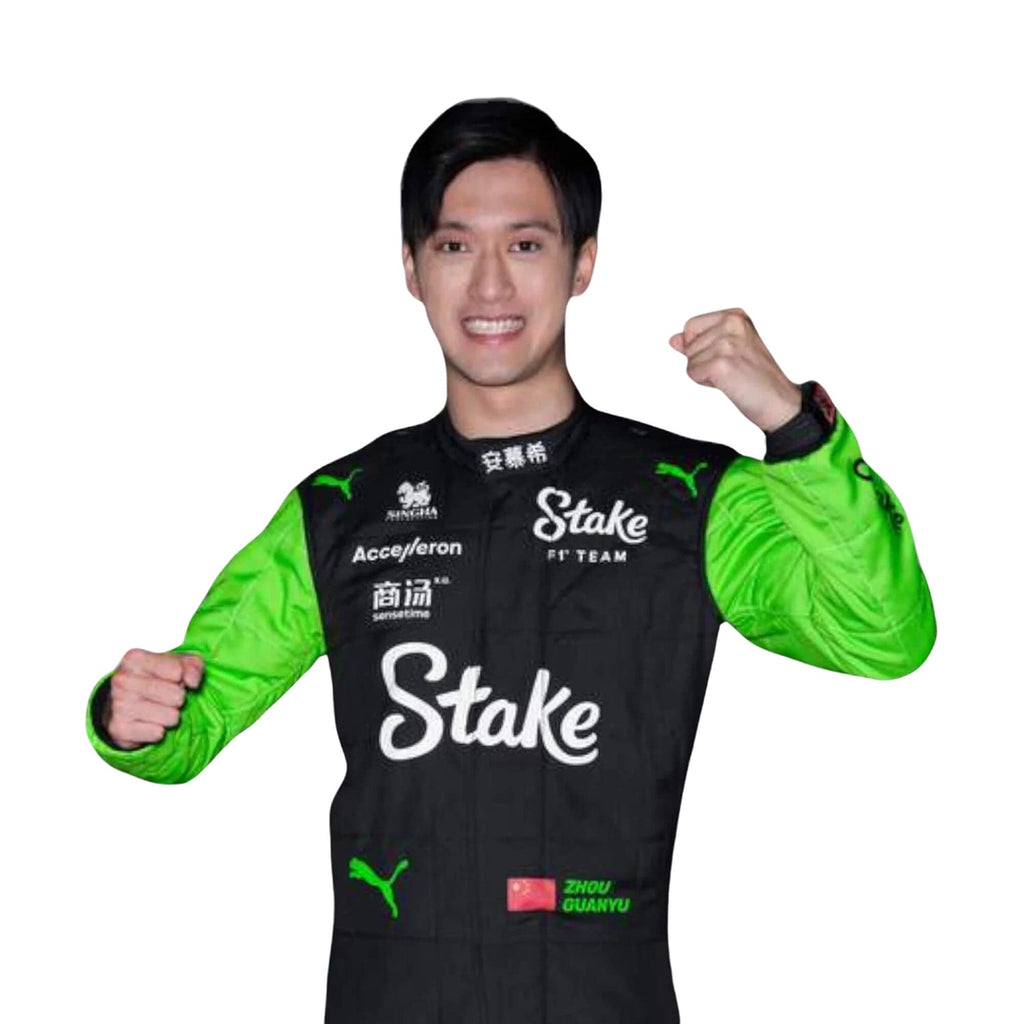 2024-F1 Racing Costume Worn by Guanyu Zhou & Valtteri Bottas 