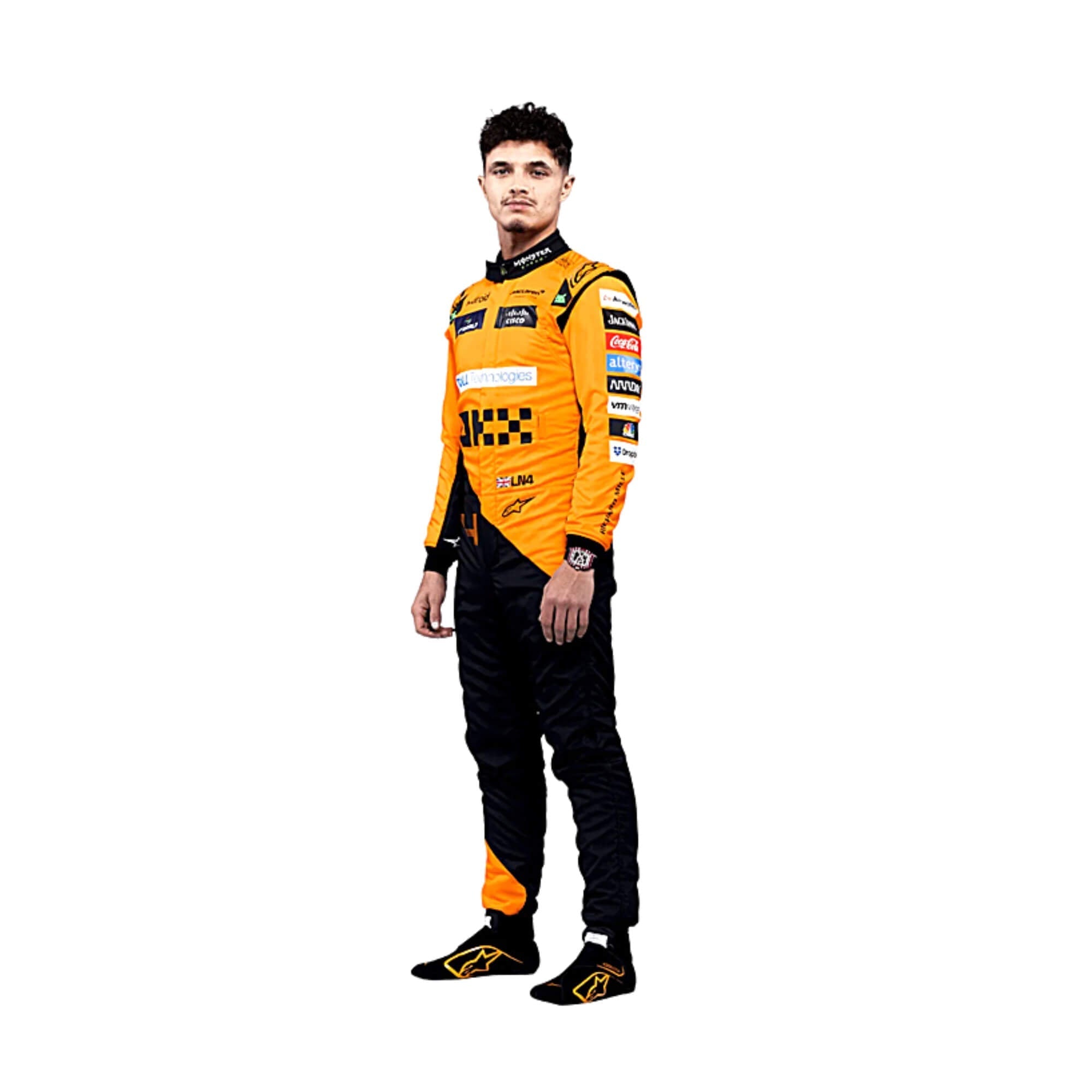 2024-F1 Racing Costume Worn by Lando Norris & Oscar Piastri 