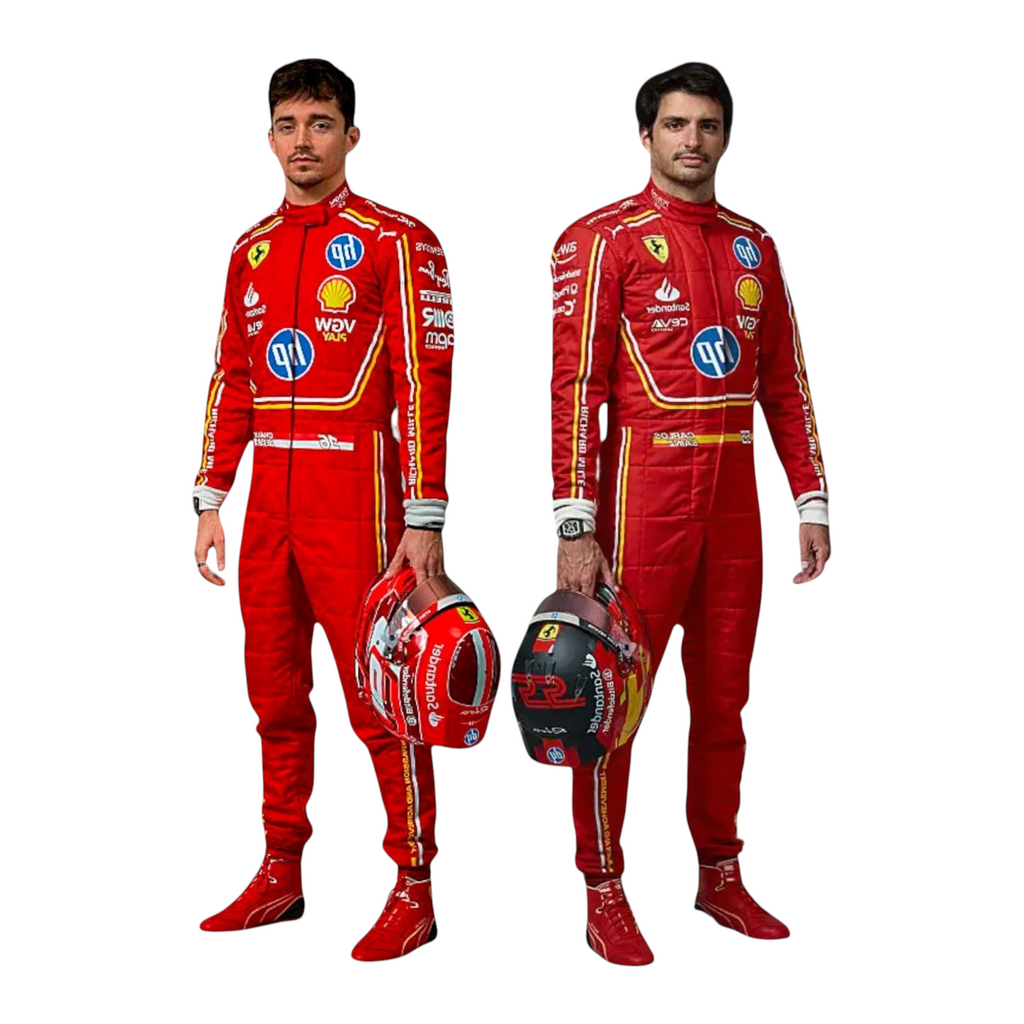 2024 Charles & Carlos Sainz Jr. HP Monaco GP F1 Racing Suit