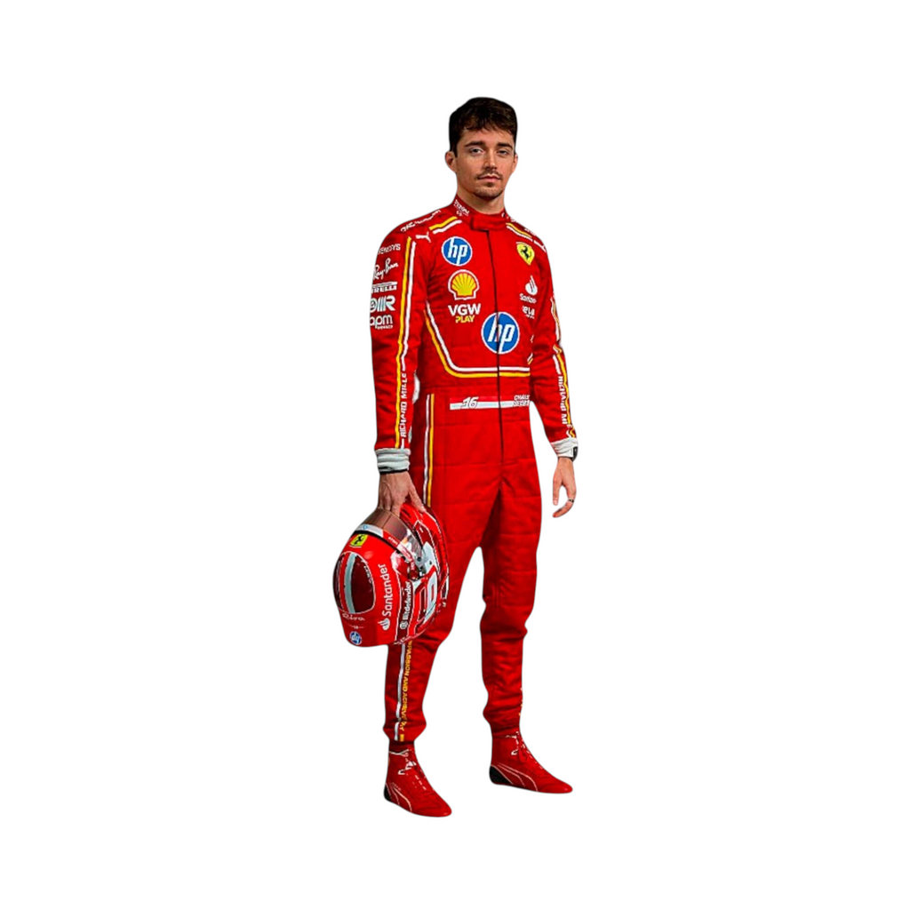 2024 Charles & Carlos Sainz Jr. HP Monaco GP F1 Racing Suit