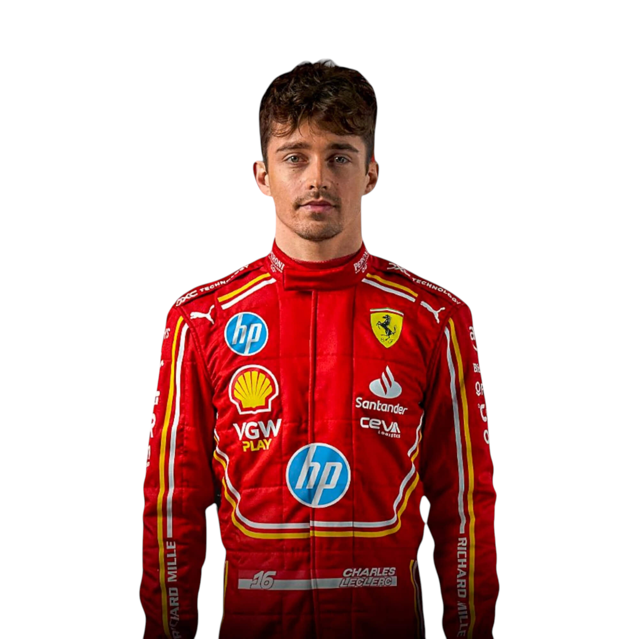 2024 Charles & Carlos Sainz Jr. HP Monaco GP F1 Racing Suit