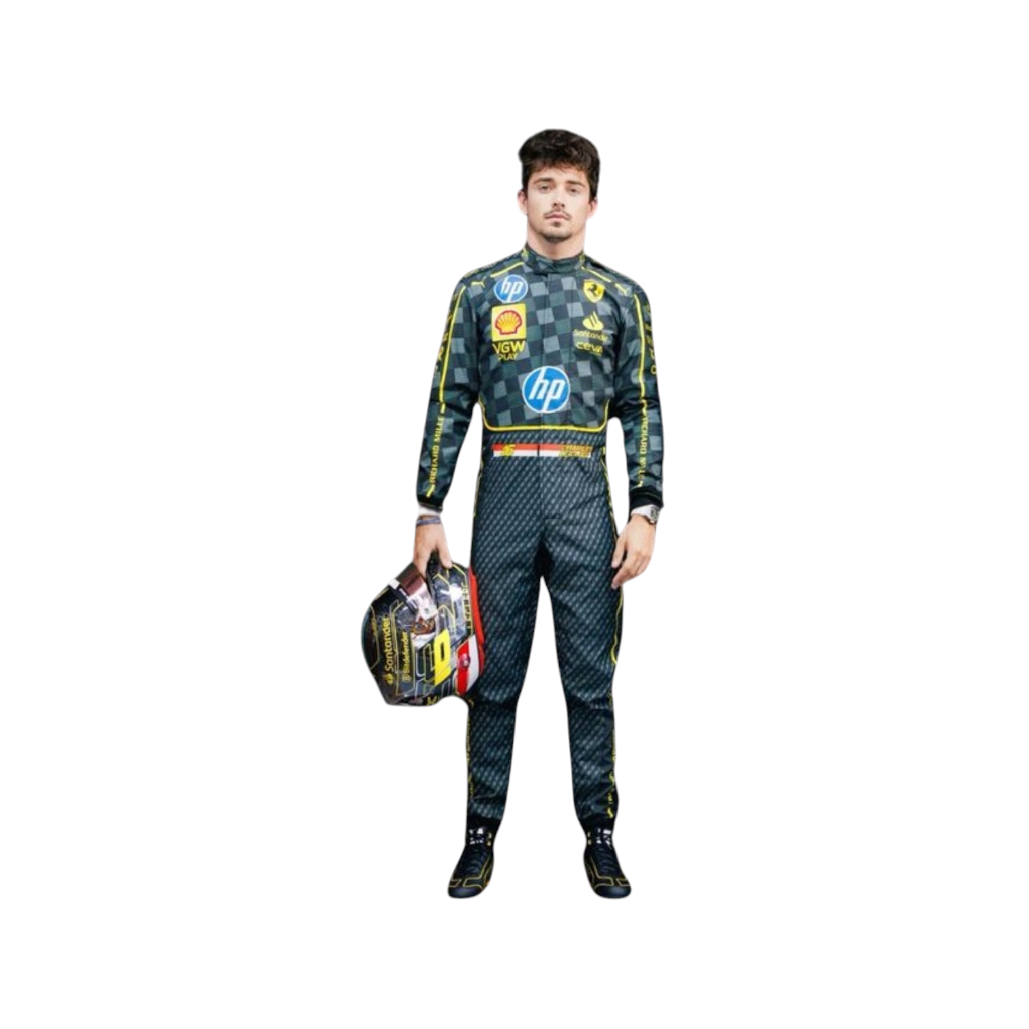 2024 Charles & Carlos Sainz Jr HP Italy GP F1 Racing Suit