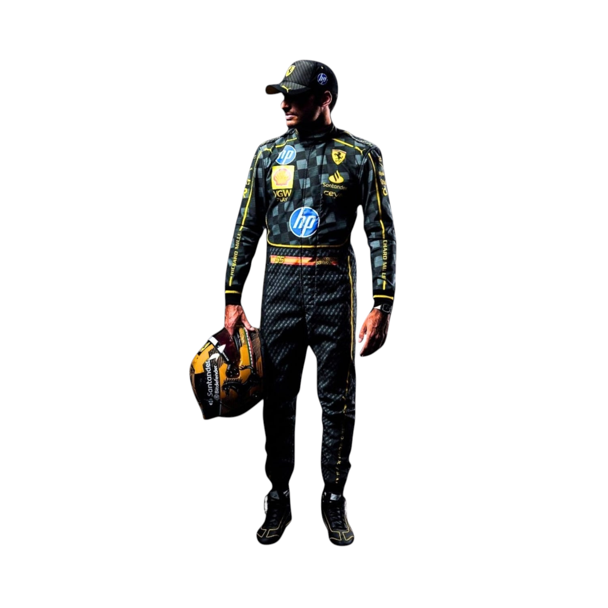 2024 Charles & Carlos Sainz Jr HP Italy GP F1 Racing Suit