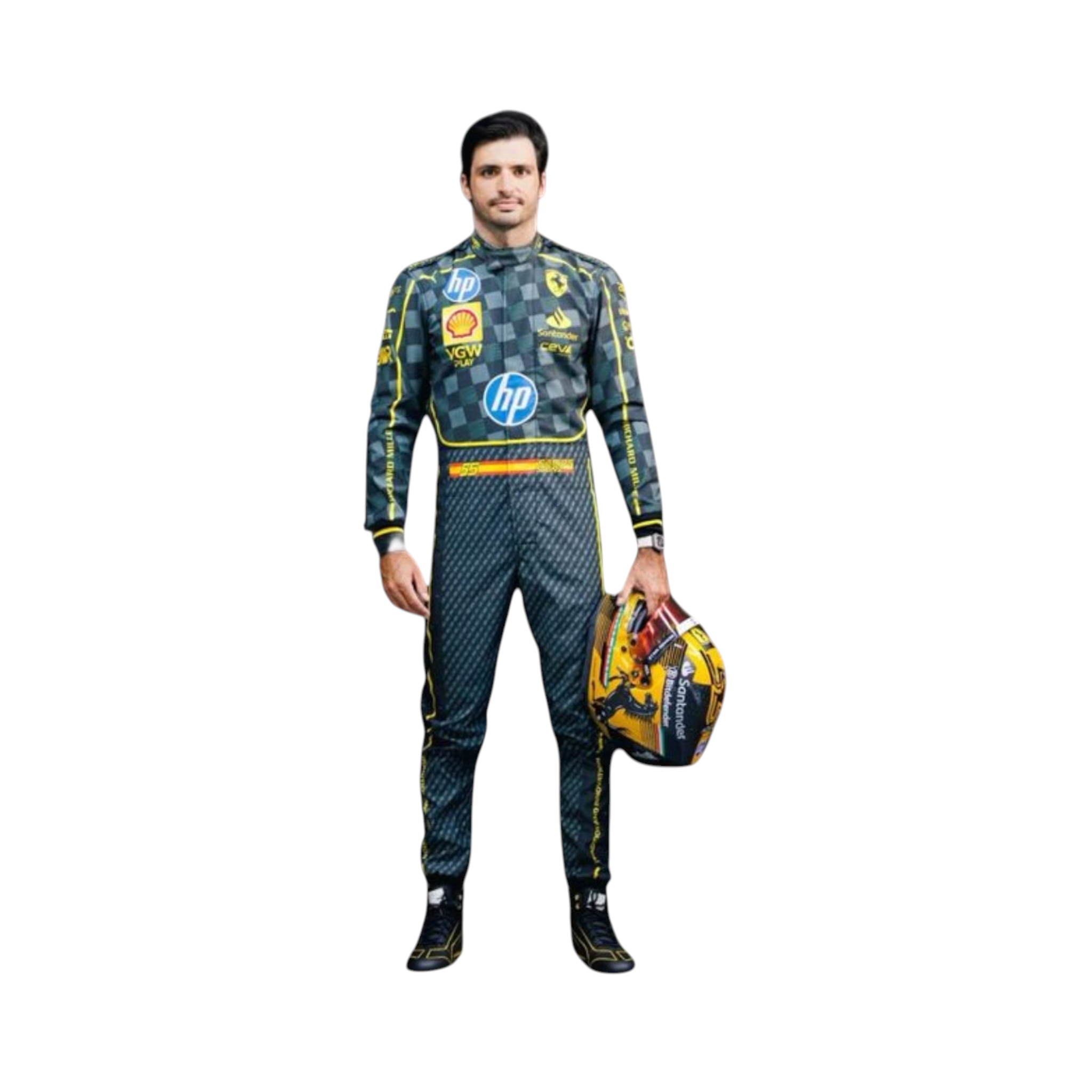 2024 Charles & Carlos Sainz Jr HP Italy GP F1 Racing Suit