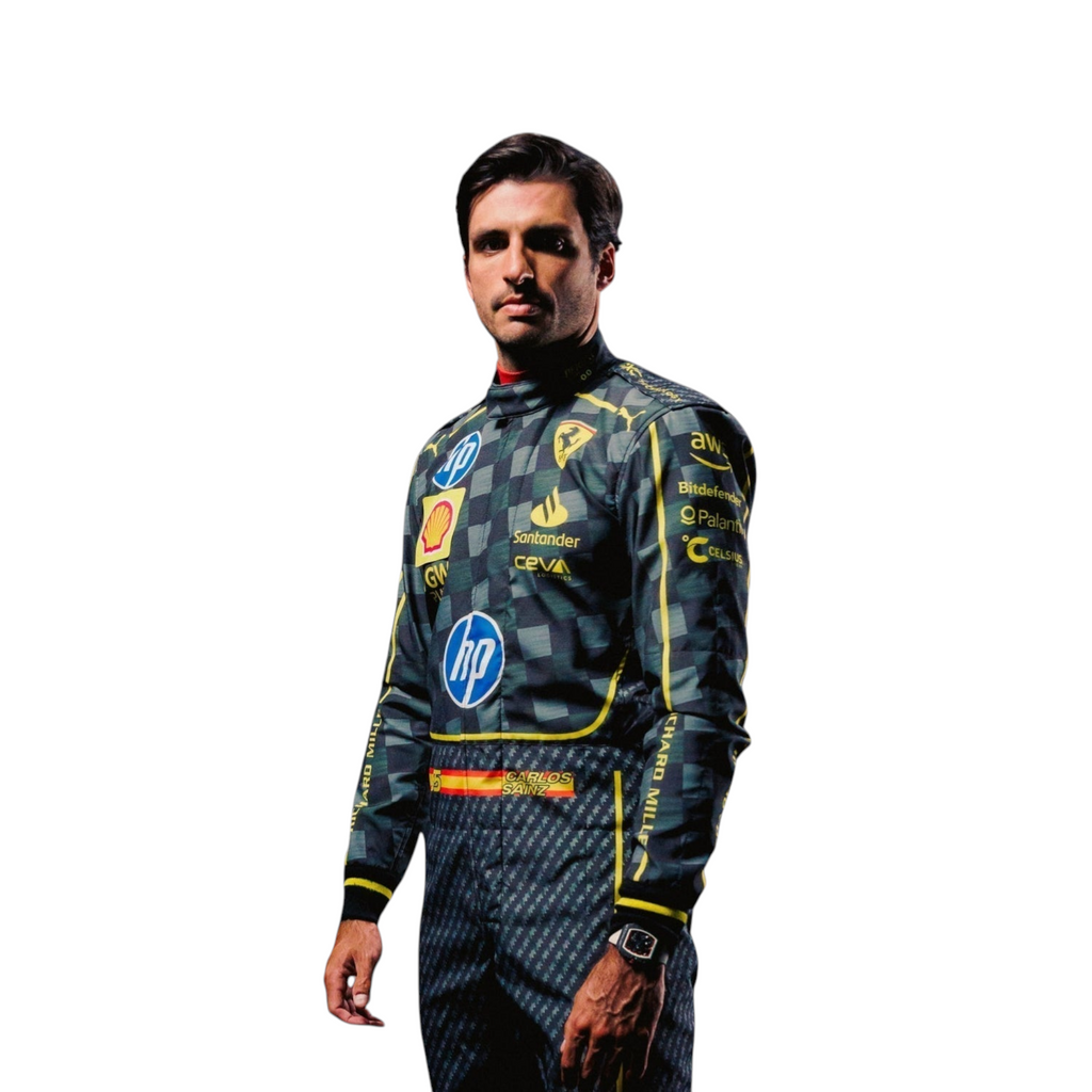 2024 Charles & Carlos Sainz Jr HP Italy GP F1 Racing Suit
