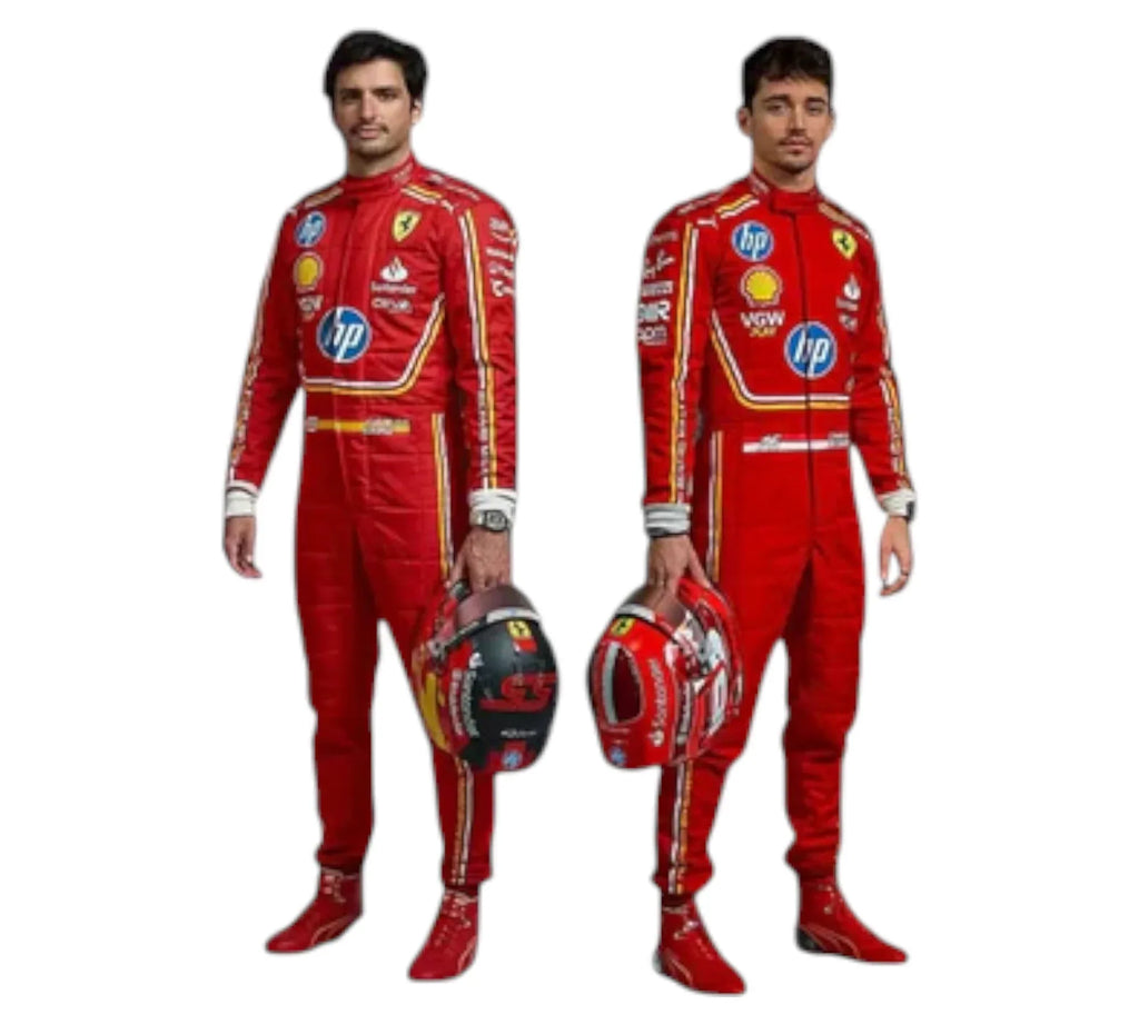 2024 Charles Leclerc  Monaco GP Scuderia Ferrari HP F1 Race Suit