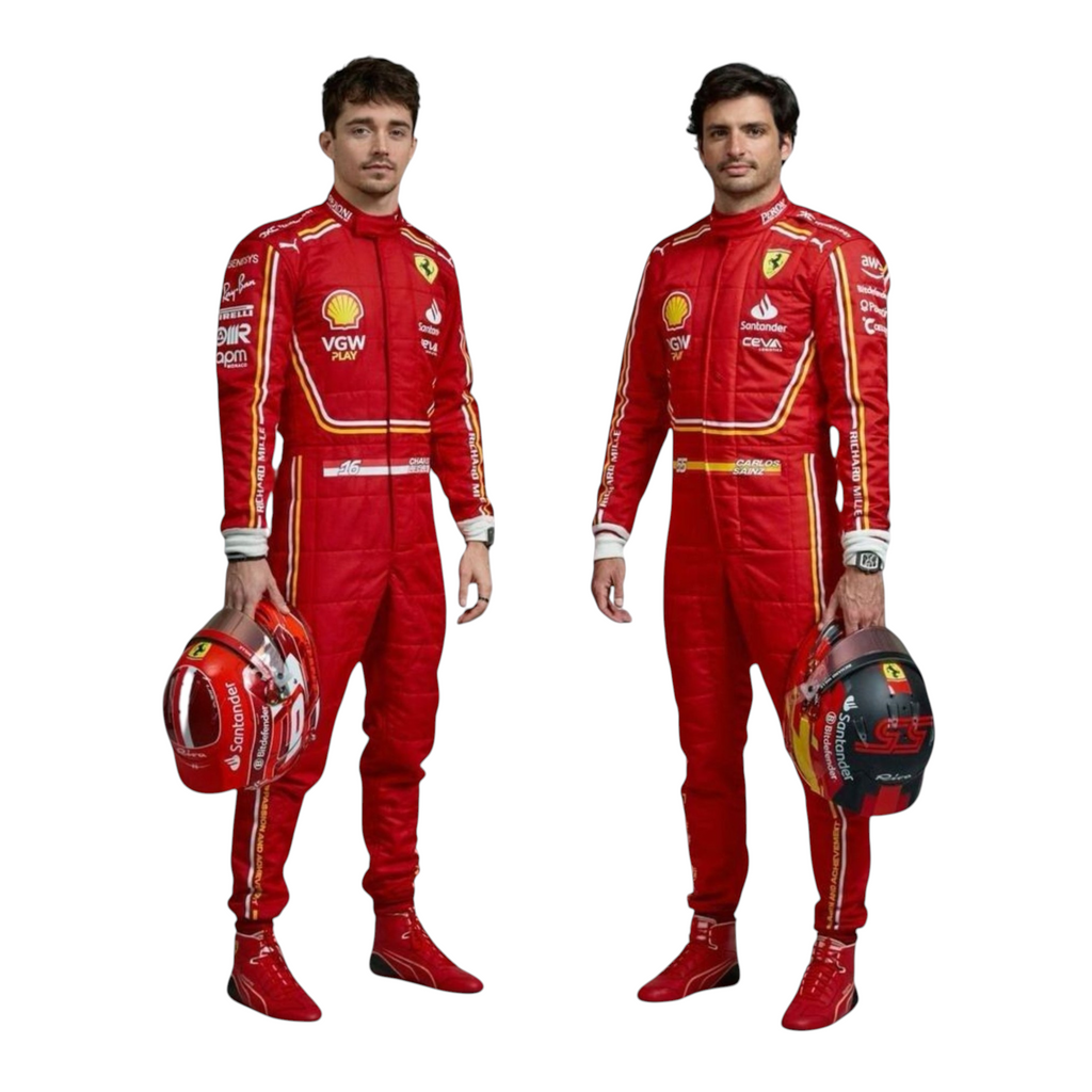 2024 Charles Leclerc and Carlos Sainz F1 Racing Suit