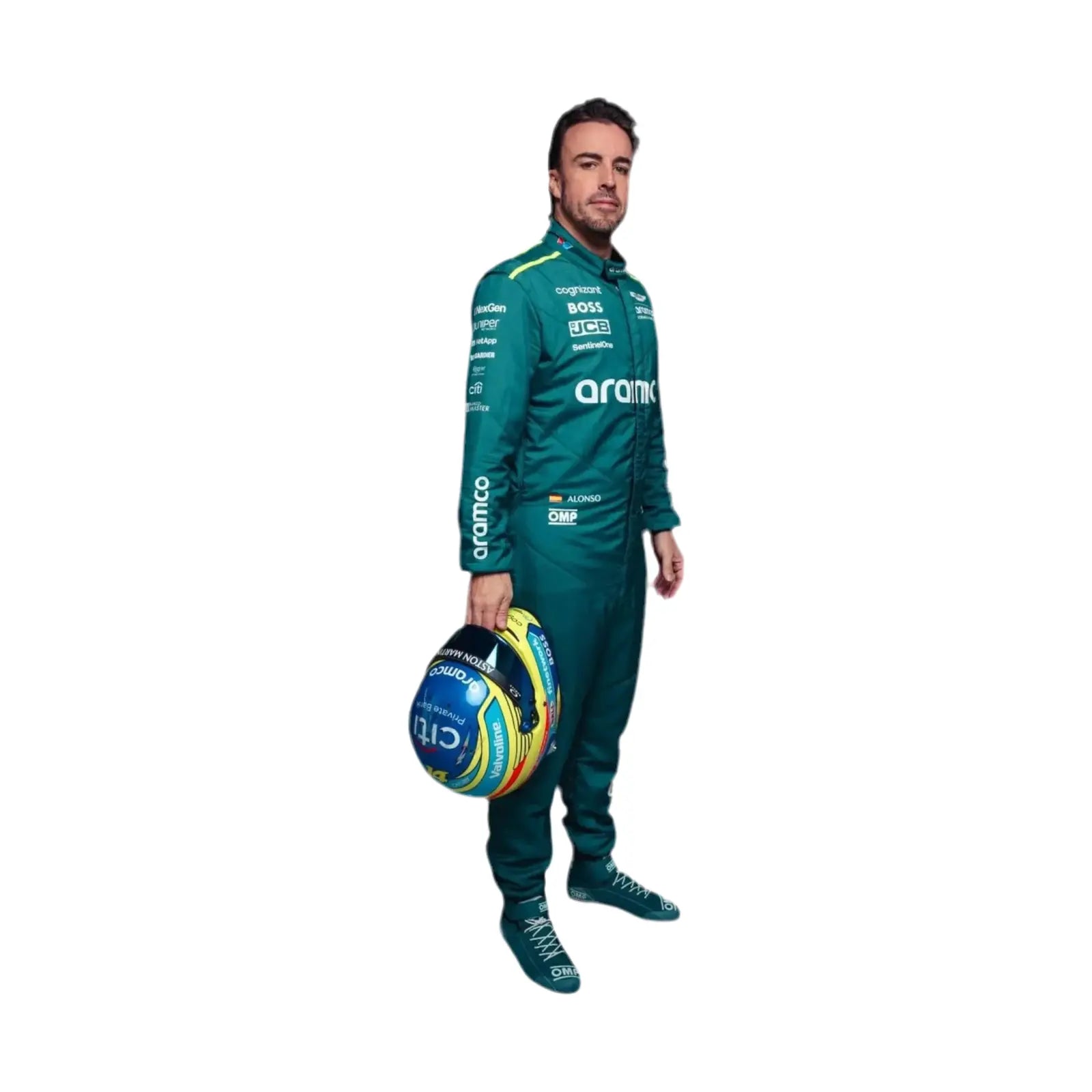 2024 Fernando Alonso Aston Martin F1 Team Race Suit