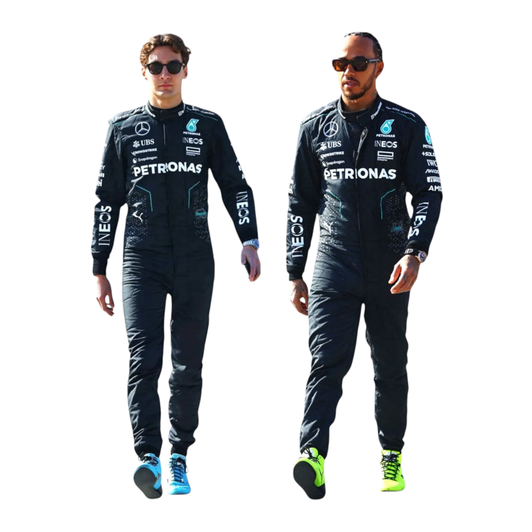 2024 George Russell & Lewis Hamilton F1 Racing Suit