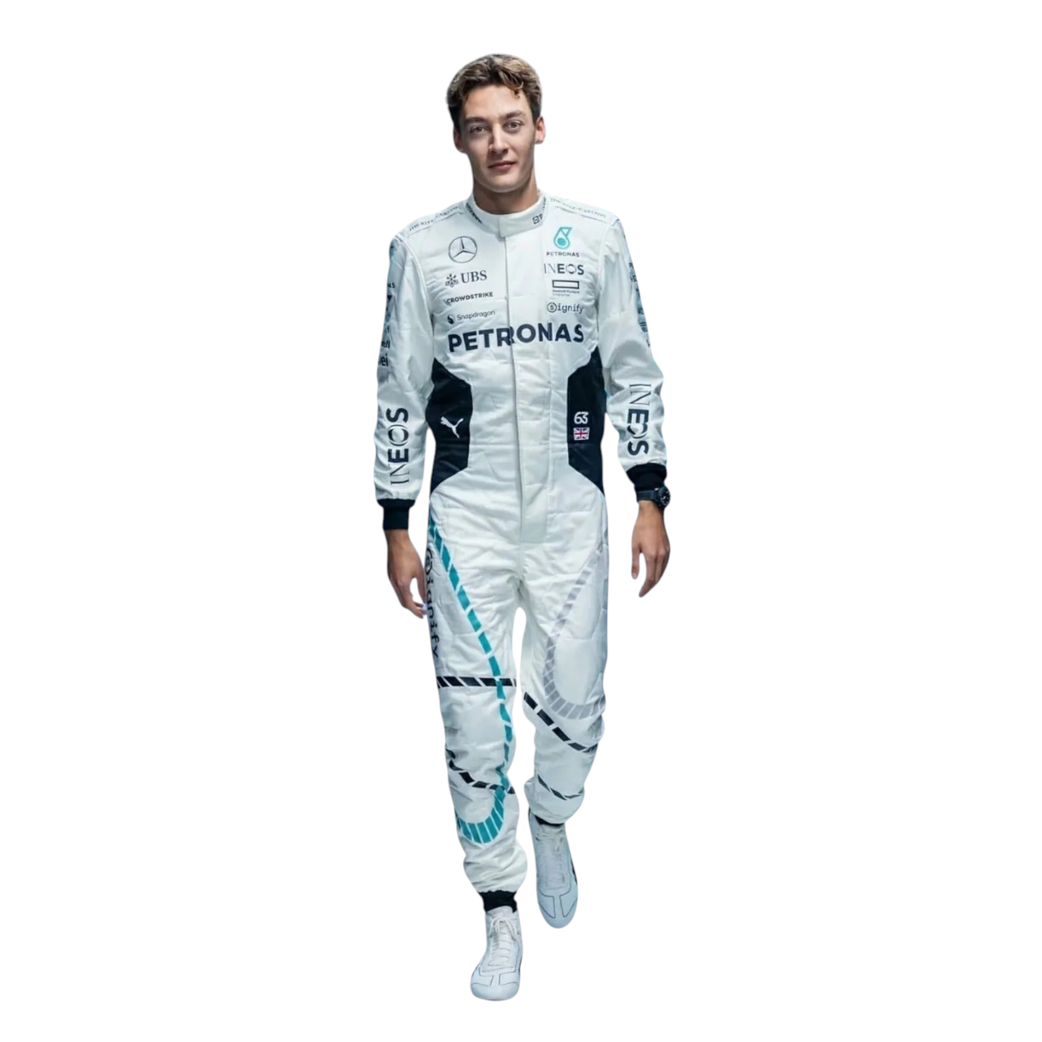 2024 George Russell & Lewis Hamilton Qatar GP F1 Racing Suit