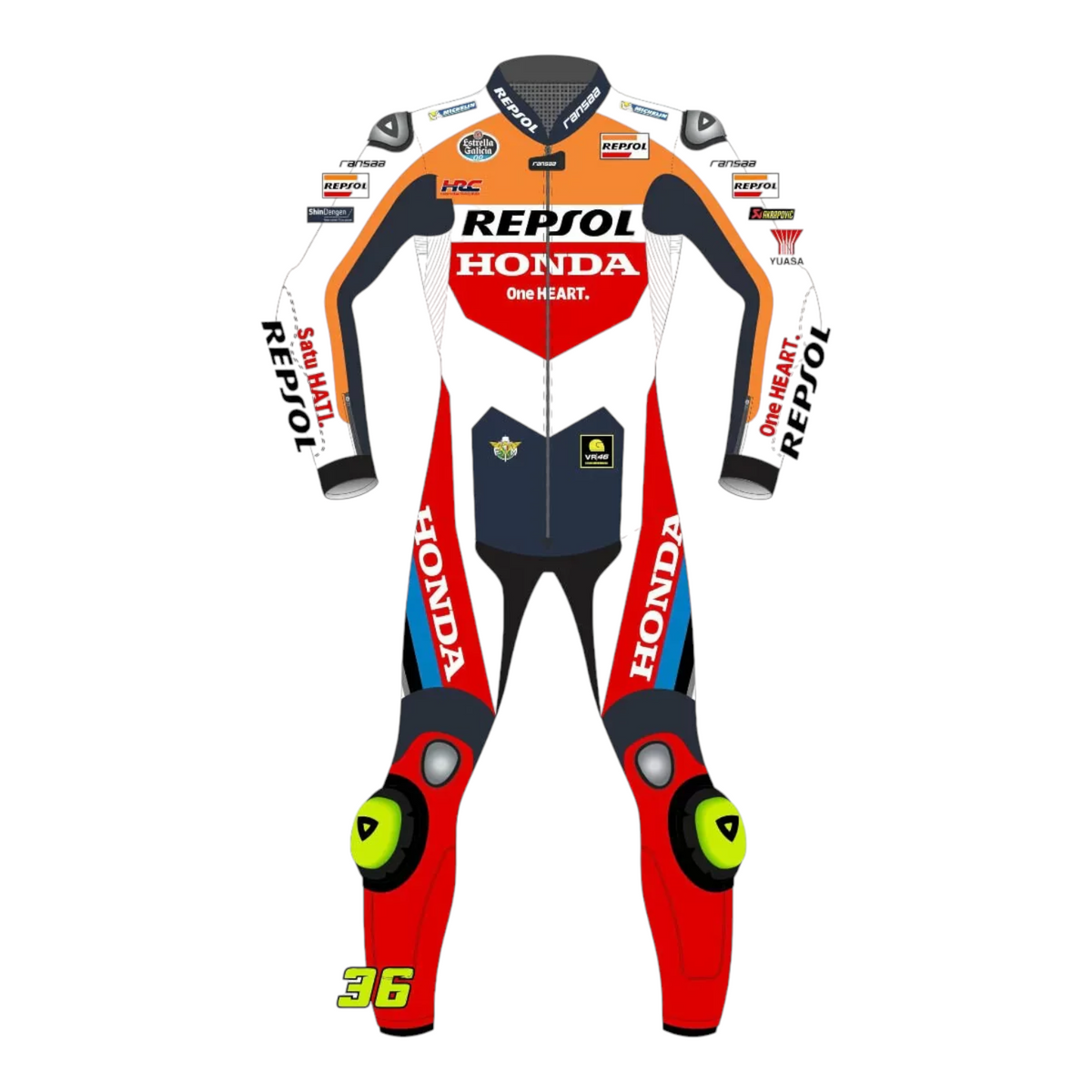 NANKAI MFJ認証　REPSOL HONDA レーシングスーツ　XL 2024 Repsol Leather Suit Joan Mir MotoGP | Honda Racing Suit