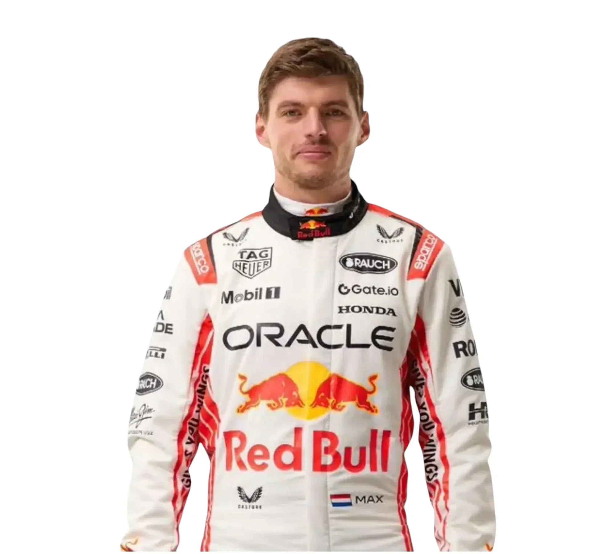 Combinaison de course F1 Max Verstappen et Yuki Tsunoda GP du Japon 2025