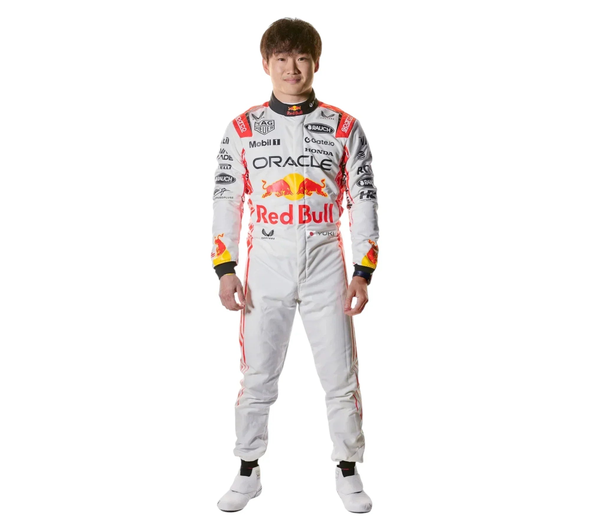 Combinaison de course F1 Max Verstappen et Yuki Tsunoda GP du Japon 2025