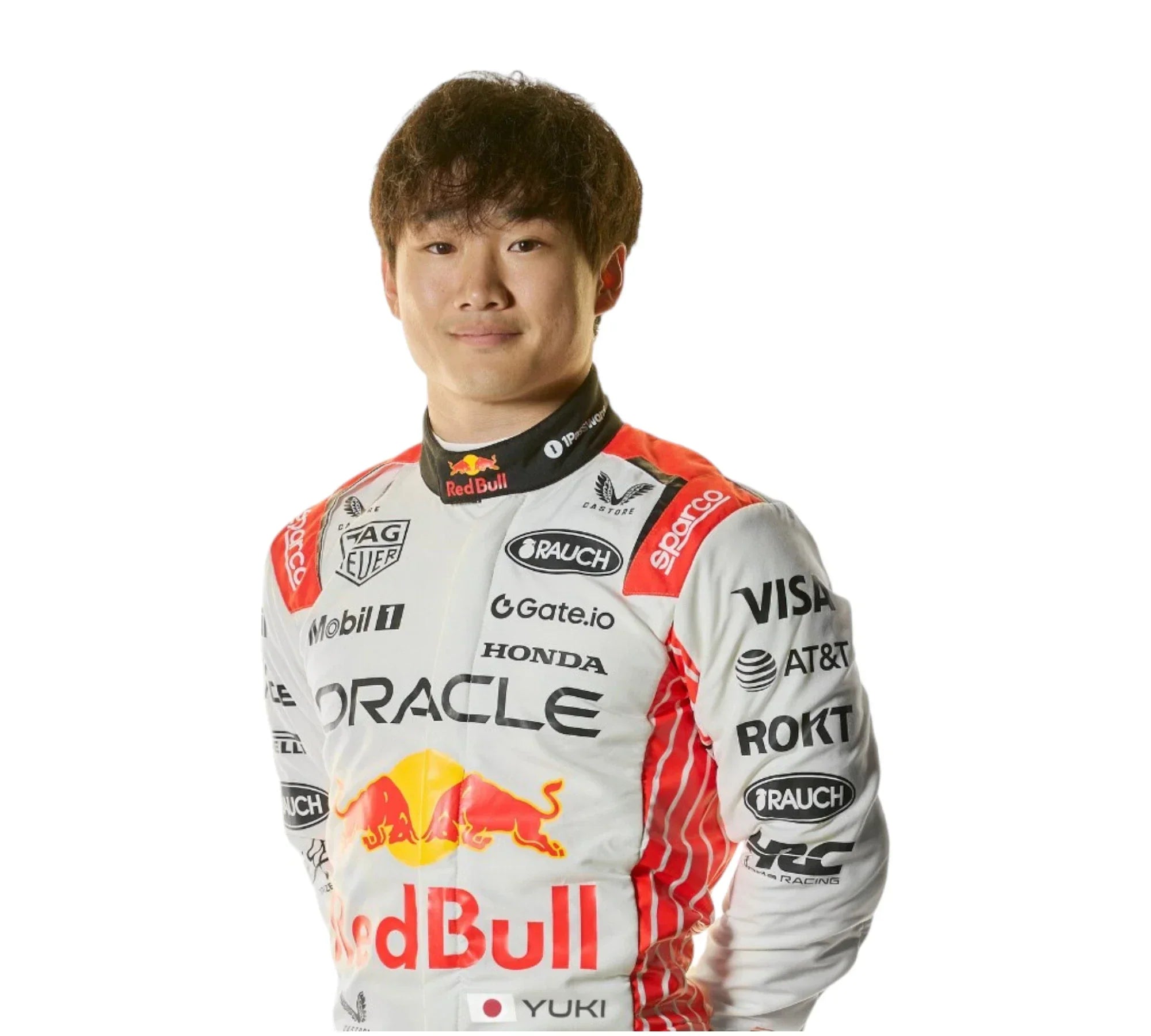 Combinaison de course F1 Max Verstappen et Yuki Tsunoda GP du Japon 2025