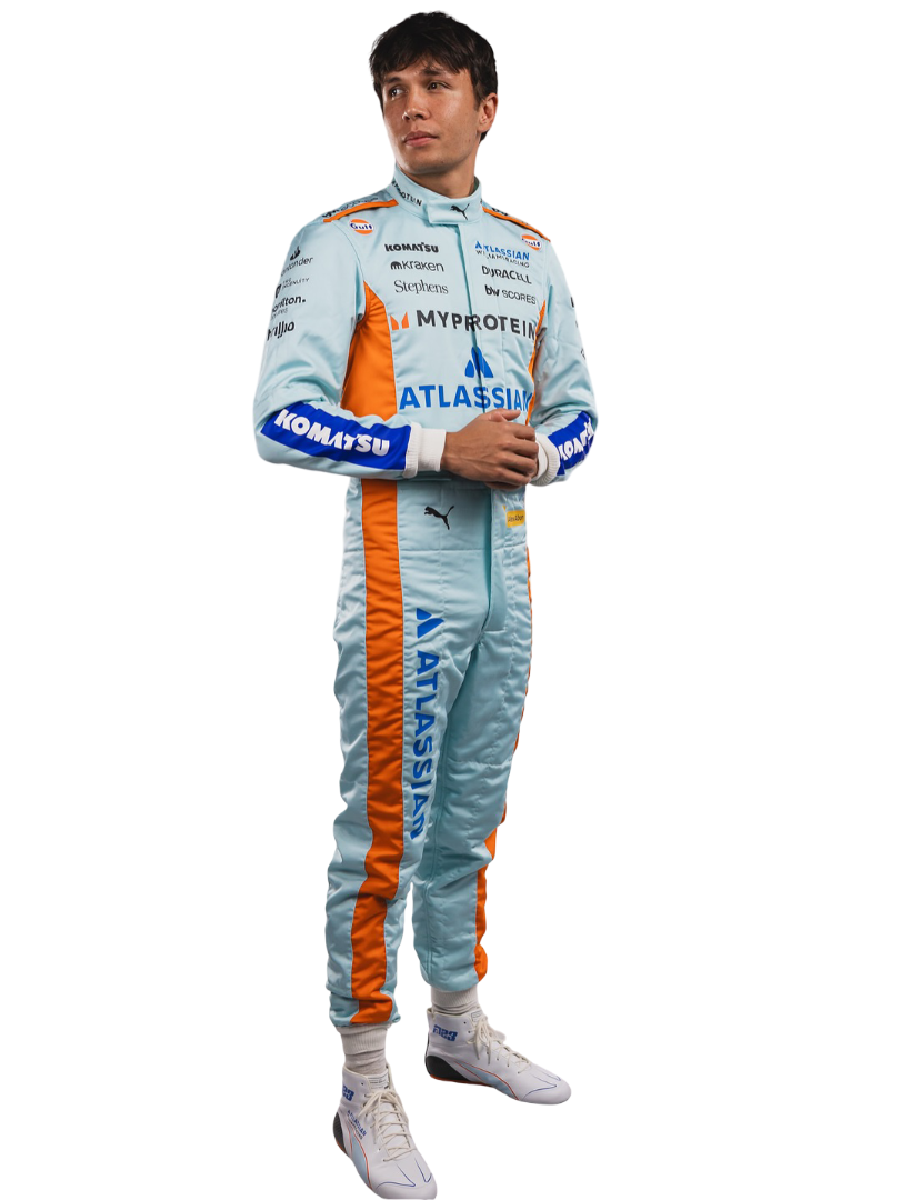 2025 Alex Albon & Carlos Sainz Brazillian GP F1 Racing Suit