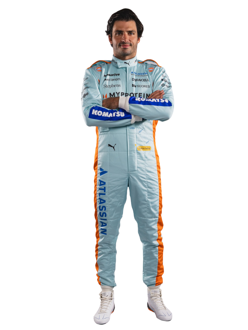 2025 Alex Albon & Carlos Sainz Brazillian GP F1 Racing Suit
