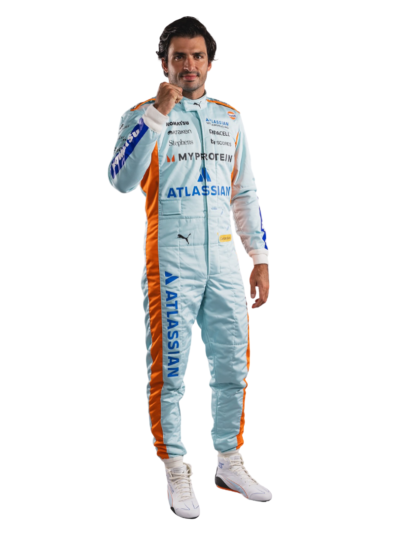 2025 Alex Albon & Carlos Sainz Brazillian GP F1 Racing Suit