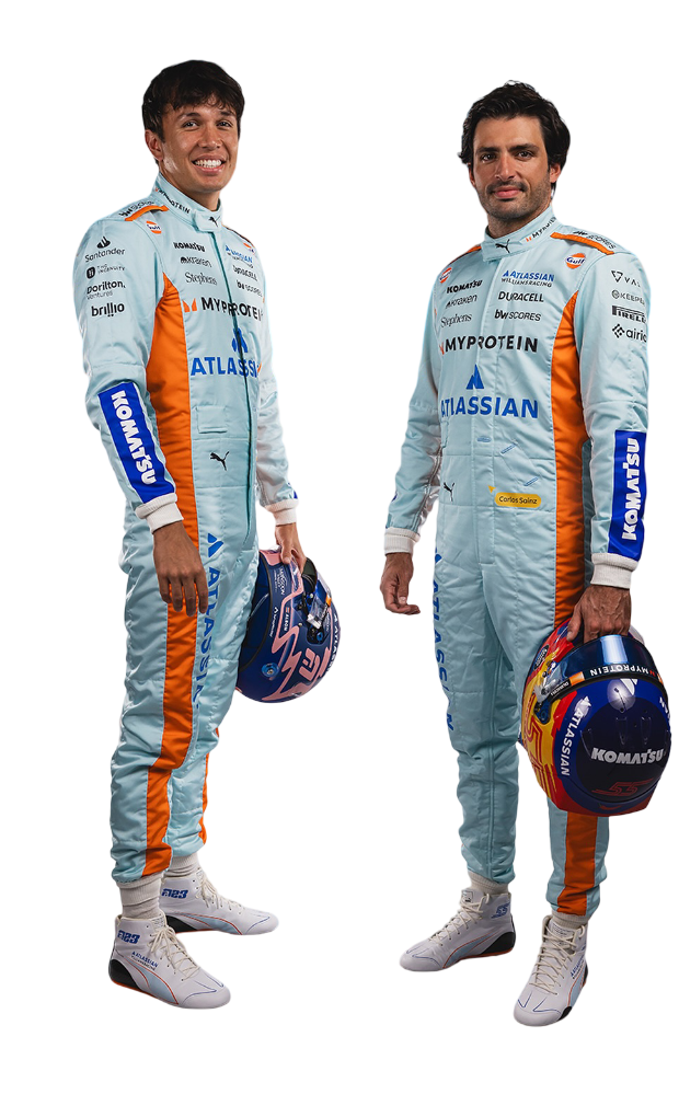 2025 Alex Albon & Carlos Sainz Brazillian GP F1 Racing Suit