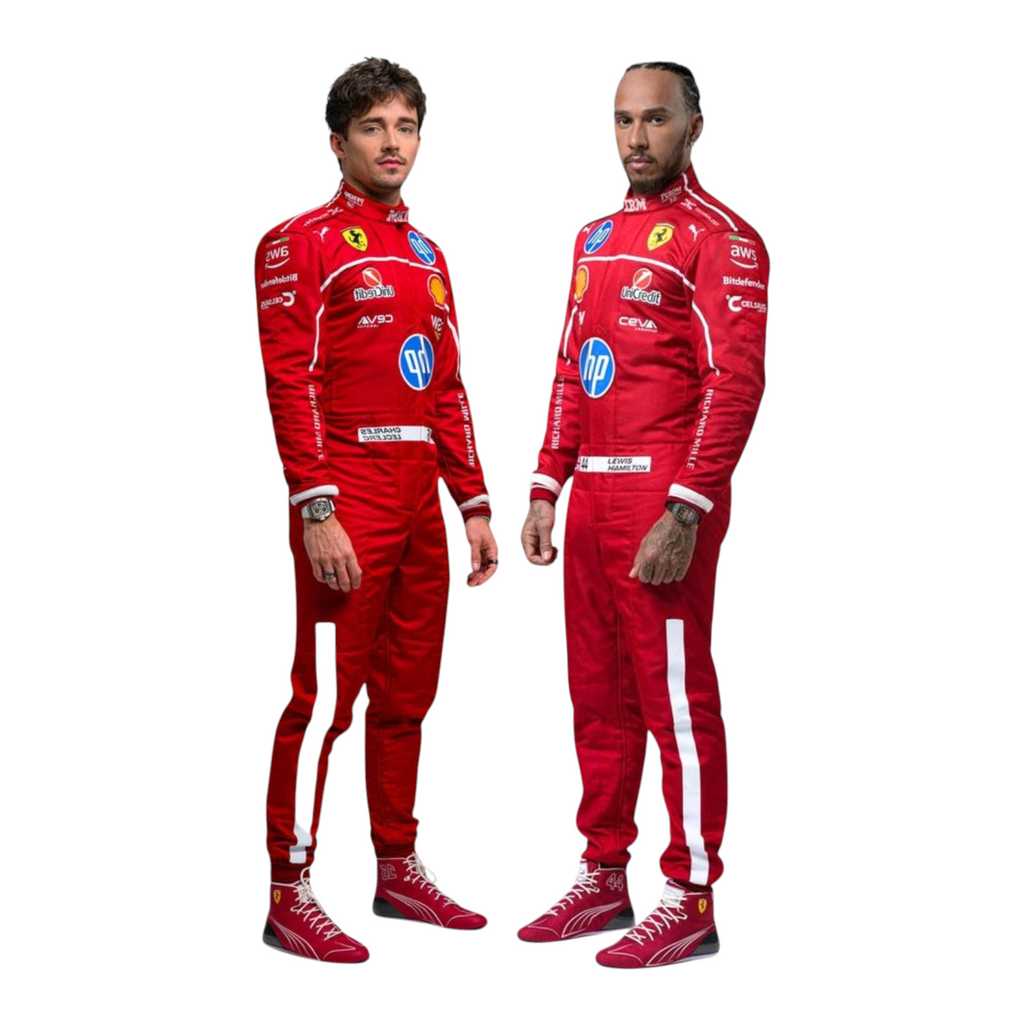 2025 Charles Leclerc & Lewis Hamilton F1 Racing suit